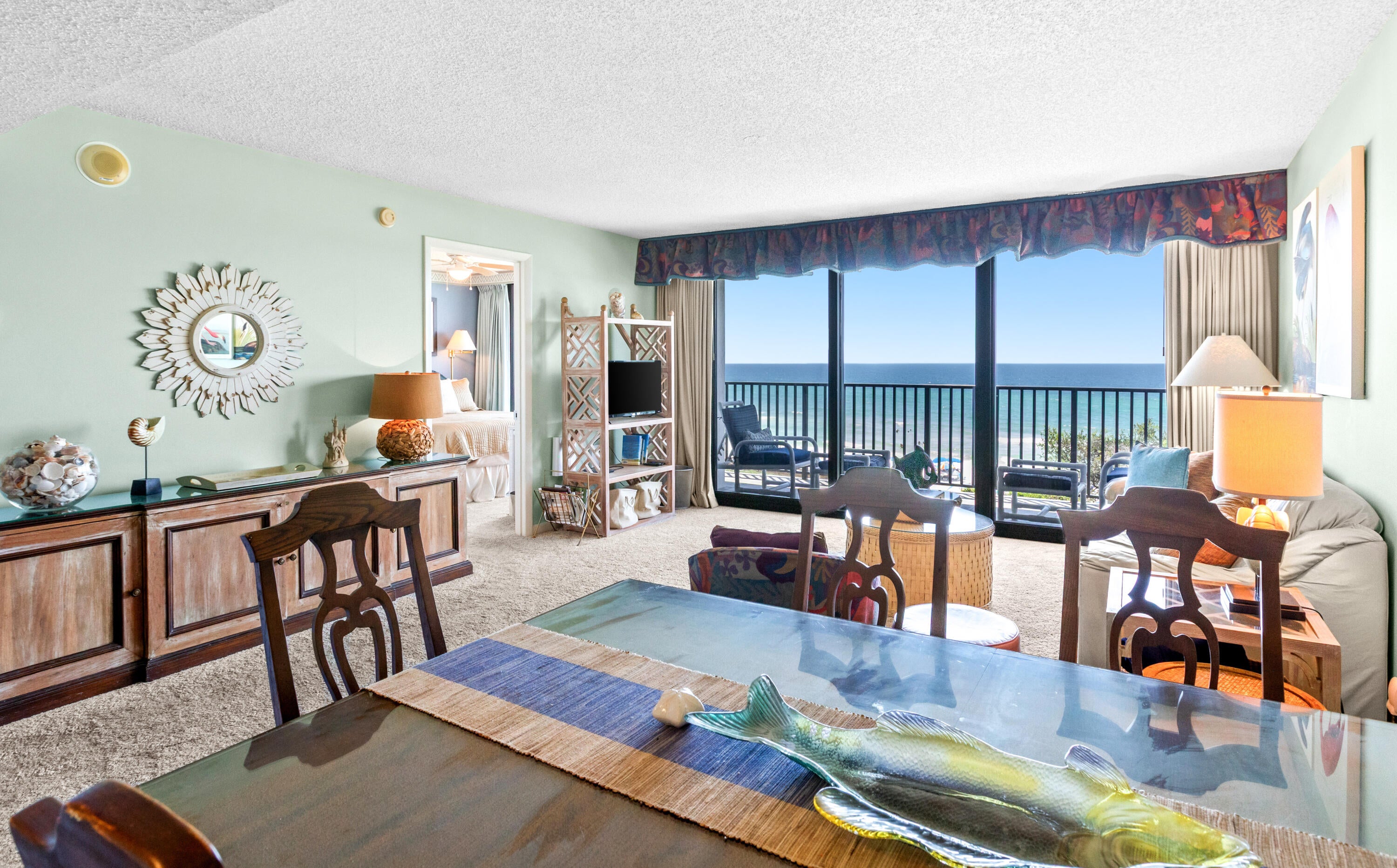 Be sure to check out this adorable Gulf front beach condo at One Seagrove Place! Unit 304 has a fun, retro beachy vibe and outstanding views of the Gulf, making it the perfect place to relax, unwind, and enjoy everything Seagrove Beach has to offer. Never placed on the rental program, this charming condo has been lovingly enjoyed by the family and is ready for a new owner to create their own beach memories. With a great location within the building, unit 304 is comfortably set up for family and friends and is being offered fully furnished, making it an easy opportunity for a buyer looking for a beach getaway. The kitchen features stainless steel appliances, and the washer and dryer are only about a year old. While the condo is already a terrific beach retreat, it also offers an exciting opportunity for a buyer with vision to add personal touches and unlock even more of its potential.  One Seagrove Place is a landmark property in the heart of Seagrove Beach, offering owners and guests a wonderful Gulf front location and easy access to the area's beautiful beaches and attractions. A brand-new fire pit and grilling area have just been added for owners and guests to enjoy. Whether you're looking for a family beach retreat, a second home, or an investment opportunity with plenty of potential, unit 304 is one you won't want to miss.  Come see this cute Seagrove Beach condo and imagine the possibilities for yourself!