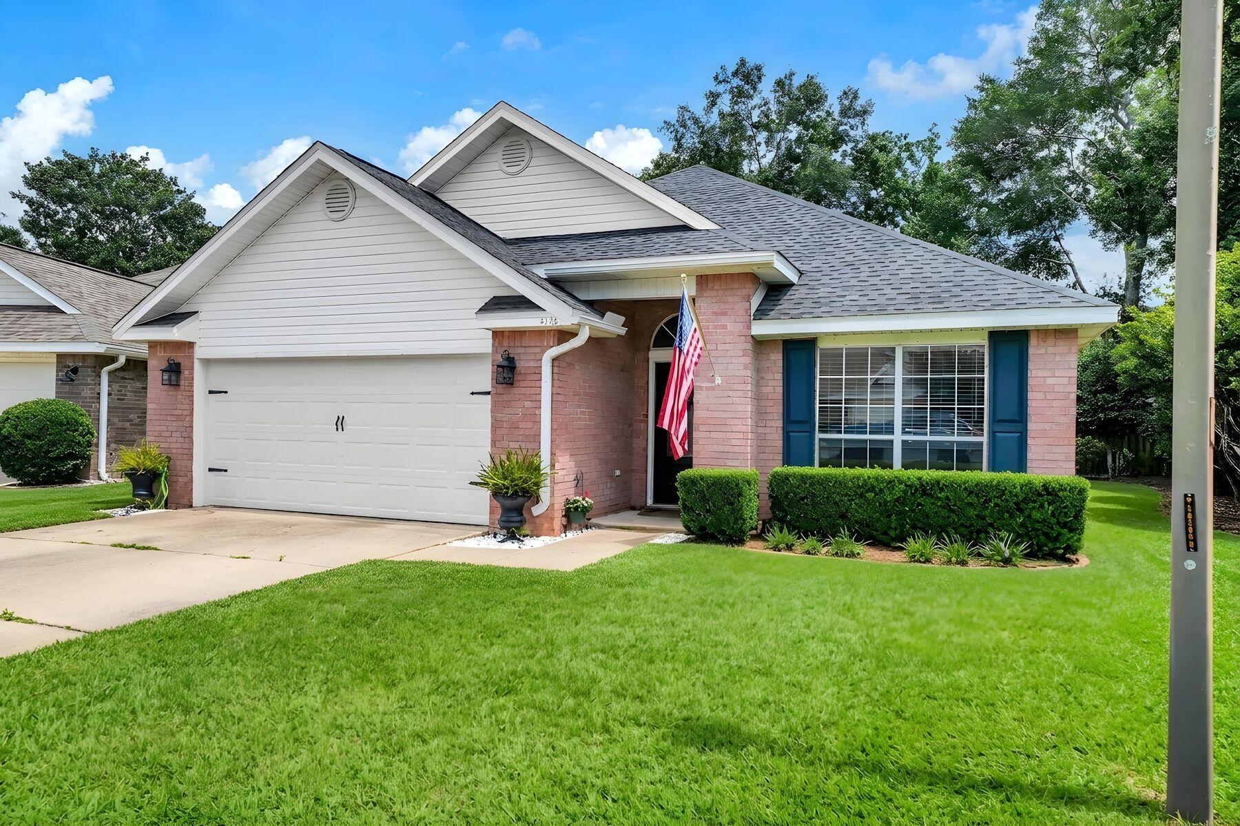 Welcome to this updated, spacious 3-bedroom, 2-bathroom home situated on one of the largest lots in the highly desirable Magnolia Forest neighborhood of BlueWater Bay. Designed for comfortable living and seamless entertaining, the property boasts three distinct indoor living areas alongside an expansive outdoor patio, providing abundant space for both relaxation and social gatherings. Every major system has been completely updated to offer the new owner total peace of mind and long-term cost savings. The brand-new roof, hot water heater, and electrical panel ensure maximum efficiency and reliability. Inside, the home features modern, carpet-free flooring throughout for easy maintenance, fresh paint, and smoothly finished ceilings. The comfort and air quality are further enhanced by new A/C ductwork equipped with UV purification lights, while a new front door and garage door add to the property's strong curb appeal and security.Beyond the home's individual upgrades, buyers will benefit from exceptionally low HOA fees and insurance costs, maximizing monthly affordability. The vibrant BlueWater Bay community offers an unparalleled active lifestyle with access to premier amenities including boating, sailing, water sports, tennis and pickleball courts, golf courses, pools, walking trails, and disc golf. Perfectly located in Niceville, this turnkey property places you just minutes from top-rated schools, dining, shopping, and the Twin Cities hospital, and sits a mere 12 minutes away from the crystal white sand beaches of Destin.