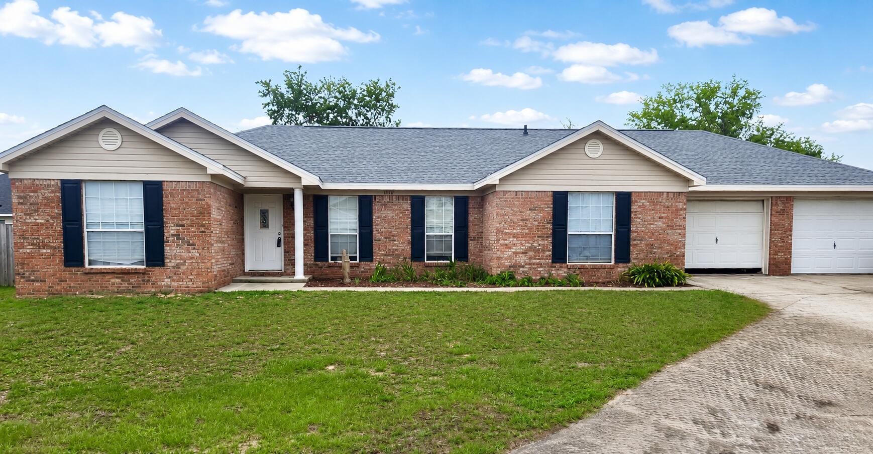 Located in a quiet cul-de-sac in sought-after Gulf Breeze, 4342 Lorraine Ct is a move-in ready 3-bedroom, 2-bath home offering a spacious floor plan, abundant natural light, and coastal living just minutes from the beach.

This home features open living areas, generously sized bedrooms, and a functional layout with a split floorplan. Each bedroom offers privacy and flexibility.

Enjoy the benefits of low-traffic cul-de-sac living, along with close proximity to top-rated schools, shopping, dining, and the sugar-white sands of Pensacola Beach.

Major upgrade: roof replaced 2024.

Whether you're searching for a primary residence, vacation home, or investment property, this home offers the location and layout buyers are looking for.