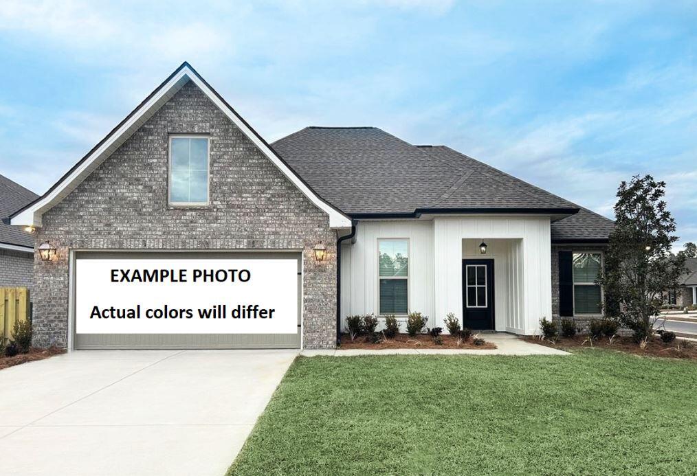 Awesome builder rate plus FREE refrigerator! Restrictions apply. 

The ROSES V G in Houston Place community offers a 3BR/2BA, open design with flex space and computer desk/niche. Upgrades added (list attached). Features: double vanity, garden tub, separate shower, and 2 walk-in closets in master bathroom, tray ceiling in master bedroom, kitchen island, walk-in pantry, covered porches, undermount sinks, cabinet hardware, LED lighting, crown molding, framed mirrors in all bathrooms, landscaping, architectural 30-year shingles, flood lights, and more! Energy Efficient Features: water heater, electric kitchen appliance package, vinyl low E MI windows, and more! Energy Star Partner.