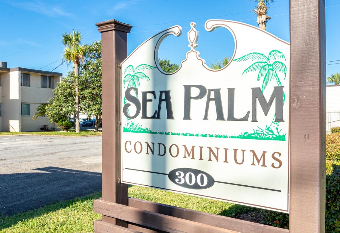 -Big buyer incentives are available!- 

Turnkey, fully furnished, VA-approved condo in the waterfront community of Sea Palms that allows short-term rentals--this is the ideal investment, second home, or primary residence opportunity in Fort Walton Beach. 

This beautifully renovated first floor unit is truly move-in or rent-ready and has a strong rental history, making it a proven income-producing property. Inside, you'll find a stunning modern kitchen with shaker-style cabinetry, ceiling-height tile backsplash, granite countertops, and stainless steel appliances, including a built-in oven/microwave combo, smart refrigerator, and 2-burner induction cooktop. The open living space features luxury vinyl plank flooring throughout, a built-in electric fireplace, and a floor-to-ceiling sliding glass door with views of the community pool. The bathroom has been fully upgraded with a luxury tiled shower featuring LED lighting and a digital temperature/time display, along with an anti-fog mirror with built-in lighting. 

Sea Palms offers a beautiful community pool and stunning views of the intercoastal sound waterway, enhancing the coastal lifestyle experience for owners and guests alike. The HOA fee of $473/month includes water, gas, sewer, trash, landscaping, the condo insurance policy, and pool maintenance, keeping ownership simple and predictable. Major systems have been updated with a 2022 HVAC and 2022 water heater. With everything already in place, this is a rare opportunity to own a fully updated, low-maintenance, income-ready property in a highly desirable waterfront setting.

All descriptions and dimensions are believed to be accurate but if deemed important are to be verified by buyer.