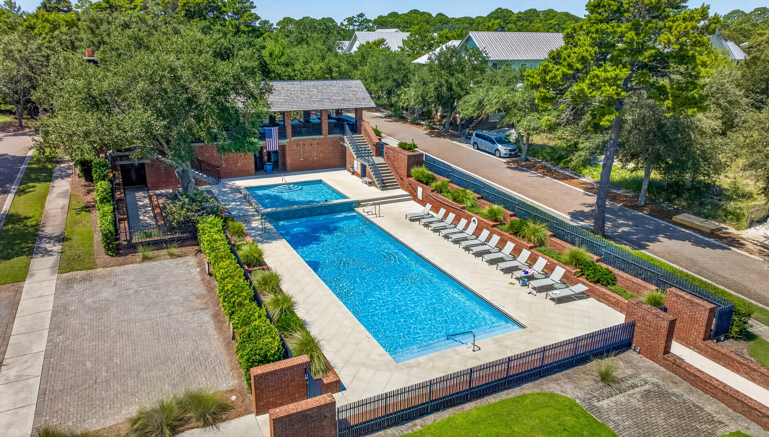 **30A**NEW CONSTRUCTION** It's not just the BEACH, it's a lifestyle that's waiting for you in the gated community of Forest Lakes! This custom home boasts 3,535 square feet under roof with 2,456 square feet heated and cooled. Construction features endless upgrades, including two master bedrooms with walk-in closets, shiplap walls and accent bedroom walls, impact windows and doors, a metal roof, Hardie siding, brick accent columns, and two oversized porches.

The gourmet kitchen features shaker-style cabinetry, a vented hood, and a side wet bar with wine cooler. Additional custom finishes include a Venetian plaster fireplace and floor-to-ceiling porcelain in the bathrooms.

Enjoy all that Forest Lakes has to offer, including a lake with catch-and-release fishing, an Olympic-style pool with picnic and grilling area, walking trails winding through the nature preserve and lake area, and a playground for kids.

Come enjoy the warmth of 30A, the beaches, golfing, and the opportunity to be a part of the beach club. BUY NOW!