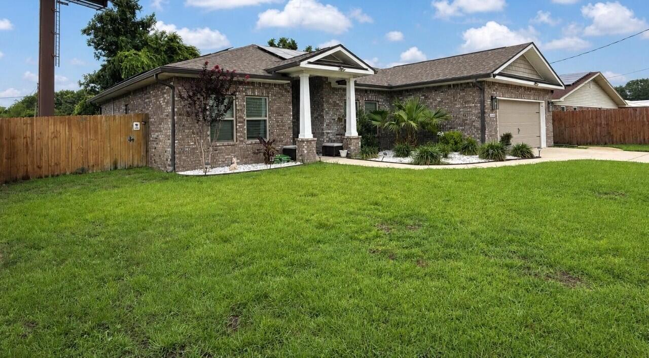 ASSUMABLE 2.75% VA LOAN!
Welcome to 2 W Casa Loma. Built in 2021, this 4 bedroom, 2-bath,1922 sq ft modern home features a rare 2.75% VA assumable loan, a resort-style heated pool, and a prime location just 4 miles from Hurlburt Field and minutes from Eglin and the Emerald Coast's white-sand beaches. Enjoy lower utility costs and added peace of mind with owned solar panels and a solar battery backup system, ideal for Florida storm season and power outages (provides for up to 3 days of electricity after outage).  Designed for energy efficiency, low-maintenance living, and year-round enjoyment, this newer home delivers comfort, resilience, and value in one smart package.  Kitchen has quartz countertops, 10' center island, soft close drawers, stainless steel appliances, and reverse osmosis water system installed.  Florida living done right.  Schedule  your private tour today.