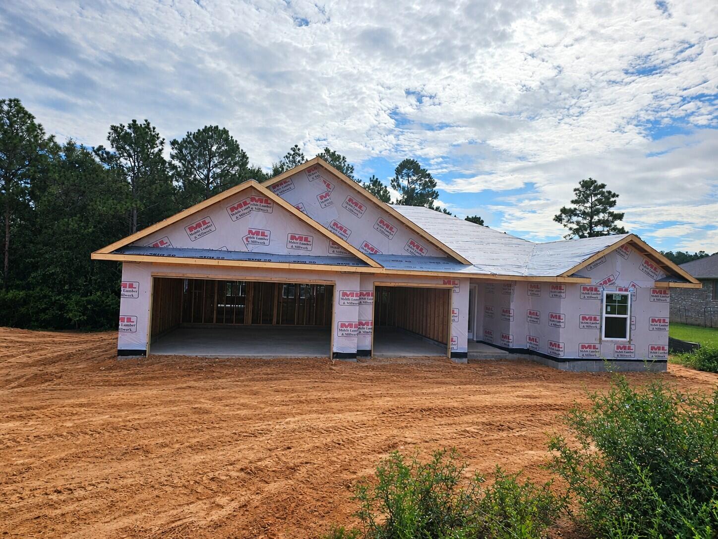 New Construction * Builder Incentive $20K Your Way & the choice of REFRIGERATOR or BLINDS (certain restrictions apply). * Split Bedroom Plan, 3-CAR GARAGE, *2x6 Exterior Wall Construction *10-Ft Ceilings in Main Areas * Laminate Wood Plank Flooring - Living Areas * Soft Close Cabinetry Throughout * Tile Floor & Granite Countertops in All Baths * Kitchen features Granite Countertops, Large Island & Stainless Steel Appliances * Main Bath:  Zero-Entry All-Tile Walk-in Shower w/2 shower heads, Separate Soaking Tub, Double Vanity & Large Walk-in Closet * Ceiling Fans in All Rooms * Covered Rear Lanai *Irrigation System *