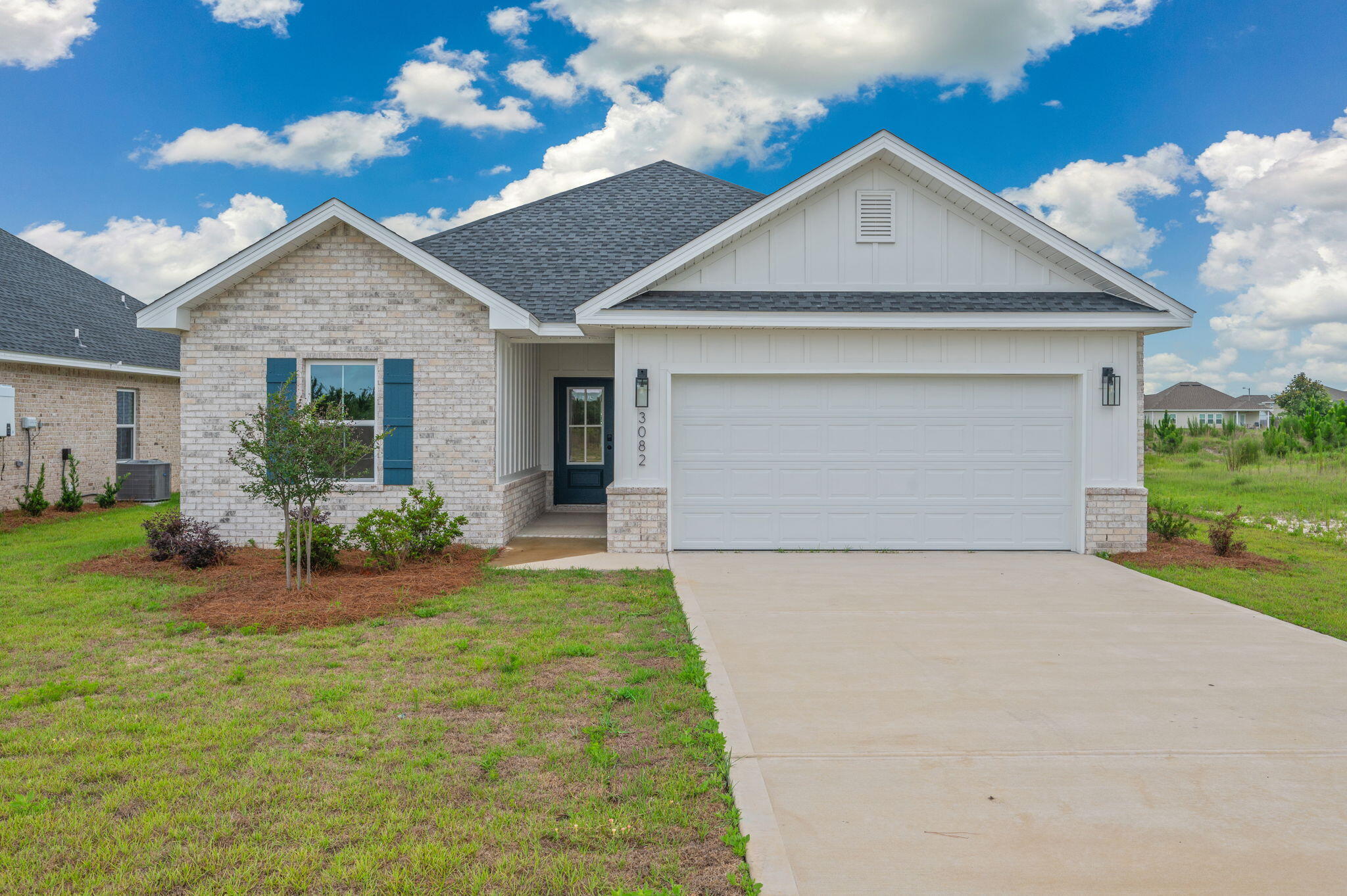 Beautiful new construction 3-bedroom, 2-bath home located in the desirable Game Farm subdivision. This thoughtfully designed residence features an open floor plan with abundant natural light throughout, creating a bright and inviting living space. Modern finishes and a functional layout make this home perfect for comfortable everyday living and entertaining.