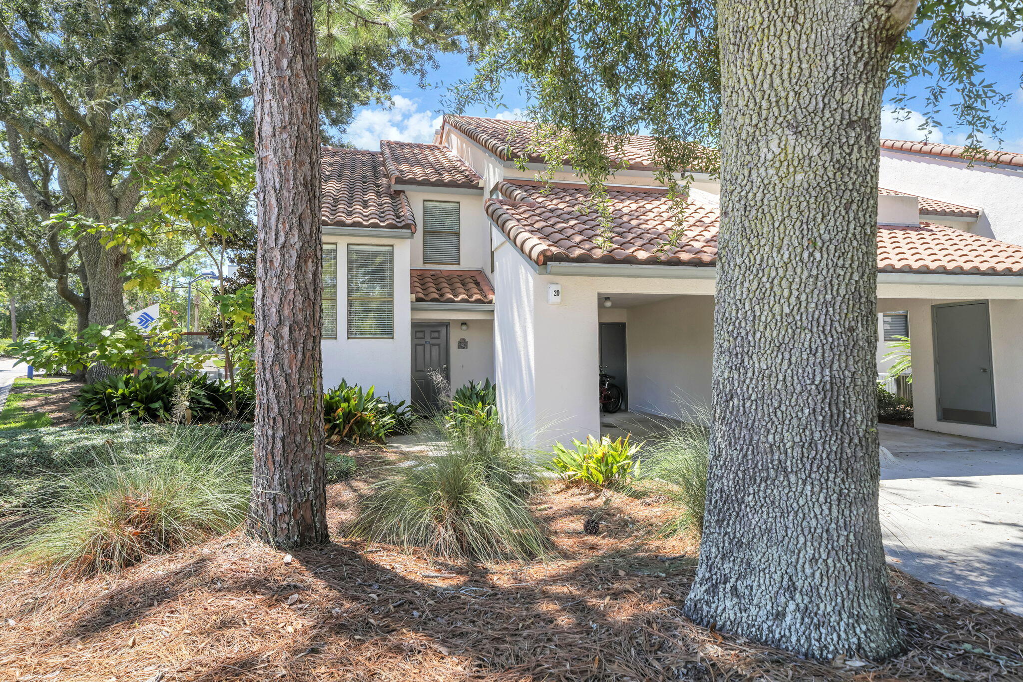 Tucked away behind the gates of Tops'l Resort and nestled amongst the trees and Rubico clay tennis courts you'll find this three bedroom gem!  One of only 6 three bedrooms in the Tennis Village. With quality fixtures and finishes, this unit sets a new standard in the village. Additionally the resort itself is a true South Walton hidden treasure with 52 gated, private acres, 600 feet of private beach, multiple dining options and a world class tennis and fitness center. Association dues are $285/QTR for the master and $1044/mo. for the Tennis Village.