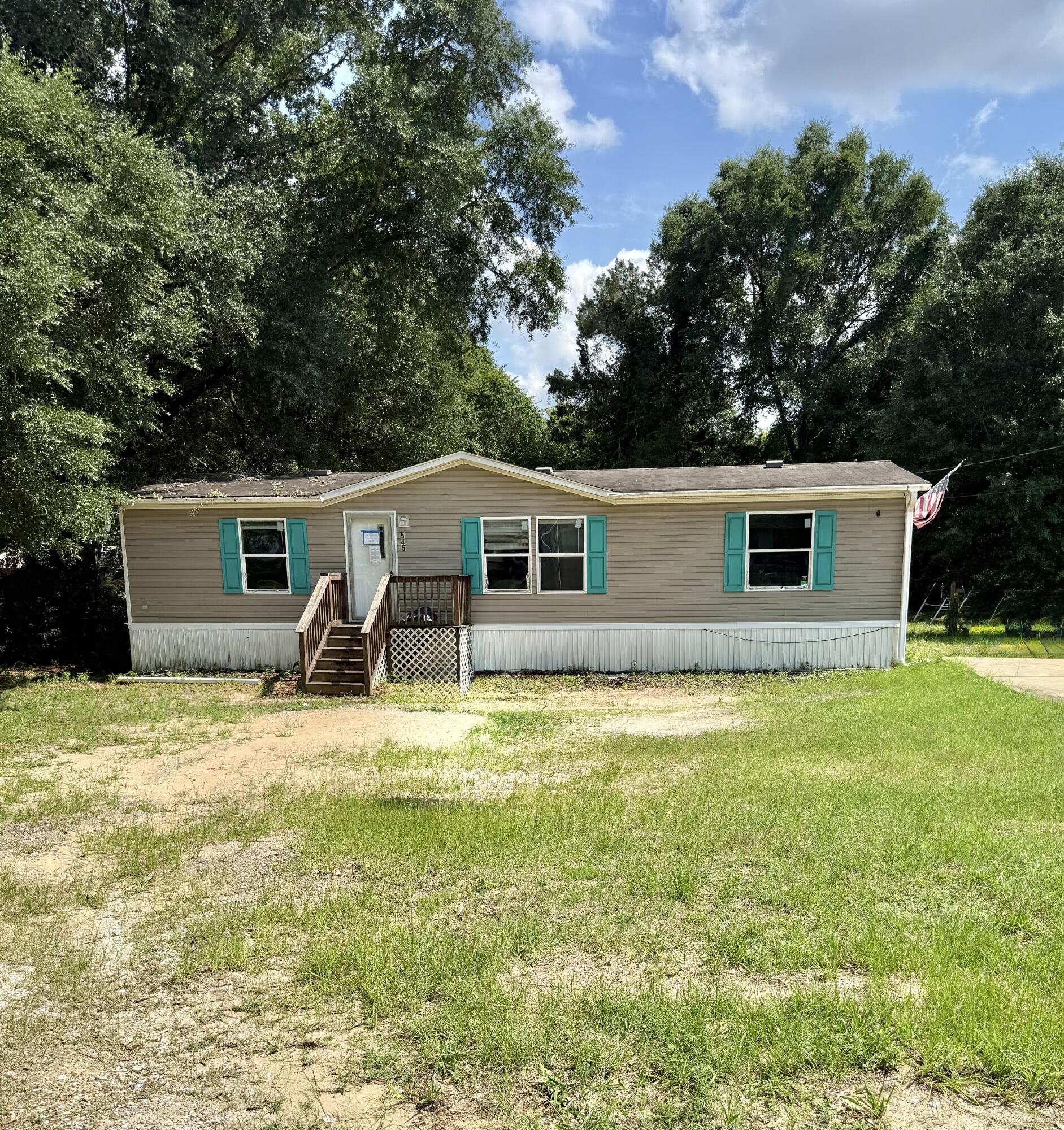 REO centrally located 2018 manufactured home on larger lot, .34 acre, with 3 bedrooms, 2 baths and 1,315 of living space.  This property is being sold ''AS IS''. Call for additional information and to schedule a showing.
