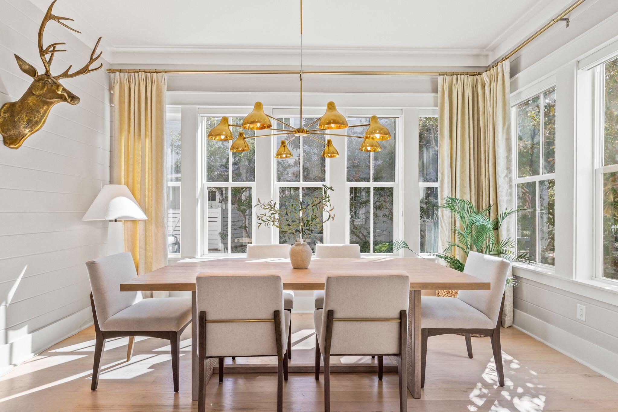 This stunning WaterColor residence, built by Romair Construction, offers 4 bedrooms, a bunkroom, and 3,060 sq ft of beautifully crafted living space. Thoughtfully designed for comfort and style, the home features hardwood floors, V-groove trim, Carrera marble surfaces, designer furnishings, and a full suite of premium wellness upgrades, including whole-home air and water purification, dehumidifiers, and a private sauna. Ideally located near WaterColor's world-class amenities and the best of the 30A lifestyle.Inside, an open and airy floorplan creates a seamless flow between the main living areas. Abundant natural light, cottage-inspired trim work, and refined finishes contribute to the home's timeless coastal character. The generous living and media rooms offer multiple gathering spaces making the home equally suited for everyday living and hosting guests.
The chef's kitchen is both functional and beautifully designed, featuring an oversized island, high-end appliances, modern lighting, and exceptional storage. Premium cabinetry with glide drawers, curated fixtures, and carefully selected furnishings from RH Home, Amber Interiors, Crate & Barrel, Four Hands, and CB2 enhance the feel of elevated quality throughout.
Accommodations include spacious bedrooms designed for privacy and comfort, along with a well-appointed bunkroom that provides added flexibility for families or visitors. Each space has been thoughtfully arranged to maximize convenience, storage, and livability.
A notable highlight of the home is its extensive wellness package. Whole-home air filtration, UV purification, water filtration, built-in dehumidifiers, and a private sauna create a clean, refreshing indoor environment year-round an uncommon upgrade in the community.
Positioned in the heart of WaterColor, the property offers effortless access to the community's renowned amenities, including multiple resort-style pools, the gulf-front Beach Club, tennis courts, nature trails, a fitness center, Camp WaterColor, kayaking, canoeing, and scenic parks. The master-planned layout encourages walkability and embraces the coastal charm and family-friendly atmosphere that define WaterColor.
Blending high-end construction, elevated interiors, and exceptional wellness features, this home delivers a rare opportunity to enjoy the full WaterColor experience along the coveted 30A stretch.