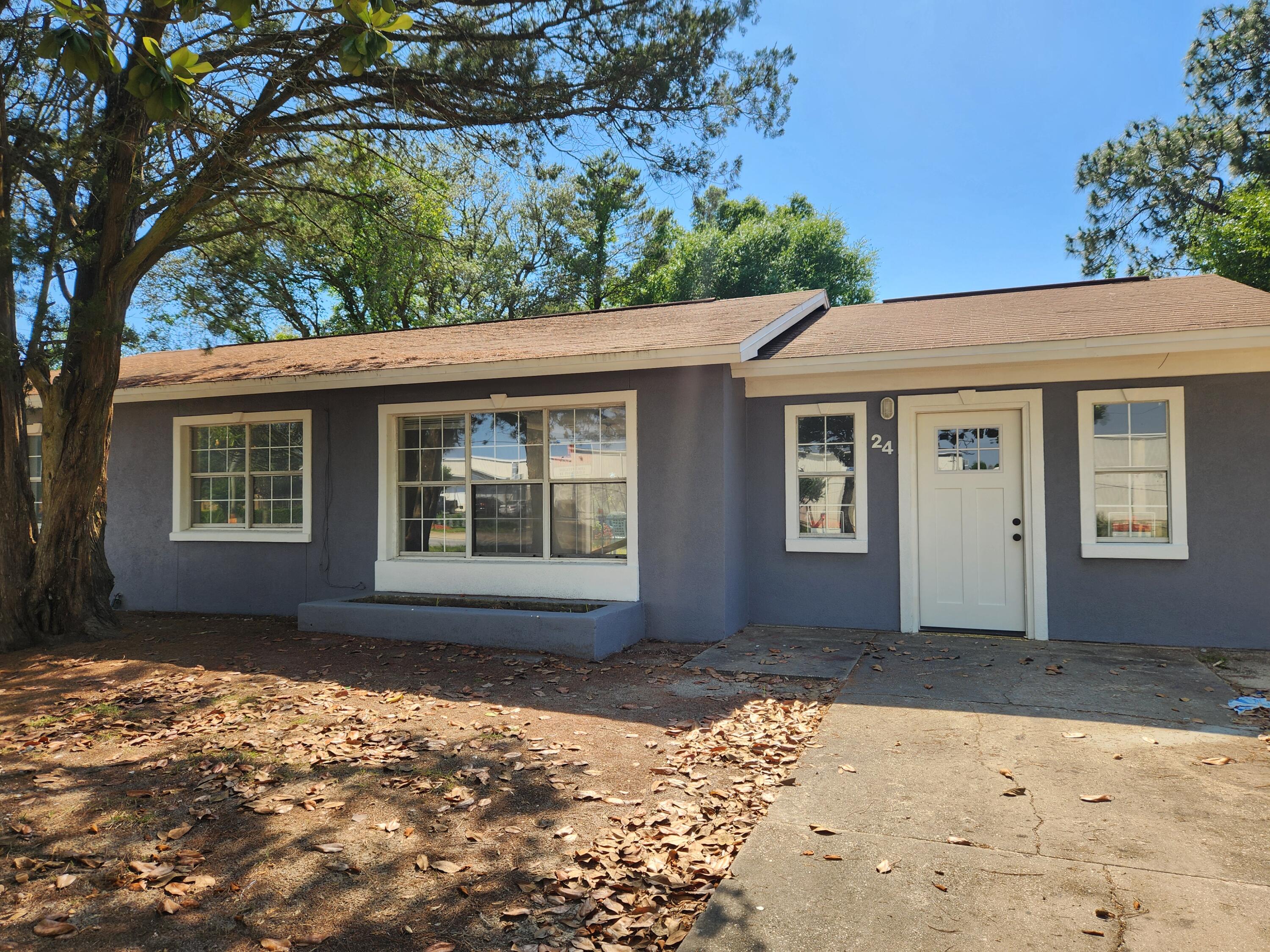 Great starter home, located just minutes from everything.  Worried about interest rates?  Check out the 2/1 buy down financing opportunity for this home! Fresh paint and new LVP flooring added. Great potential for a 2nd half bath while situated on almost .25 acre.  Great location for work, schools and beaches.  Ready for your touches.  Plenty of back yard for parties or pets to play.
