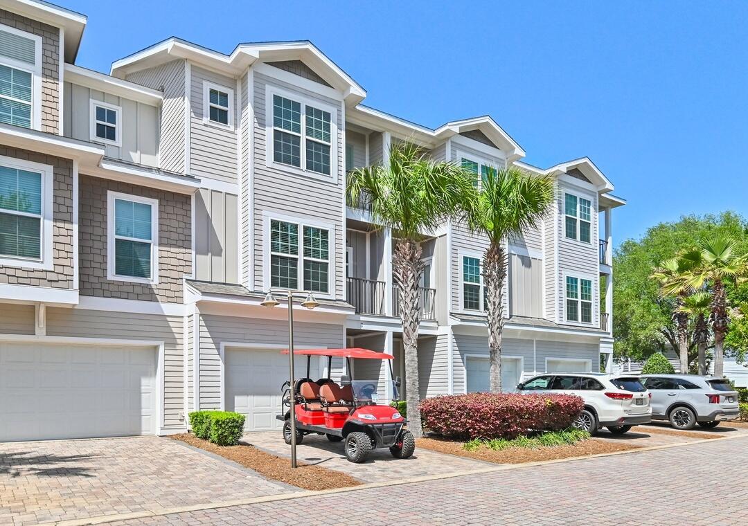 ATTENTION INVESTORS & BEACH LOVERS - TURNKEY LUXURY JUST STEPS FROM THE GULF!

Welcome to Driftwood Townhomes #3, an exceptional coastal retreat nestled within an exclusive 20-residence luxury community in the heart of Miramar Beach. Perfectly positioned just a short stroll from the sugar-white sands of the Emerald Coast and the iconic Pompano Joe's, this fully furnished, rental-ready townhome offers the rare combination of luxury, location, and income-producing potential.

Designed with both elegance and durability in mind, this stunning 4-bedroom, 4-bathroom residence comfortably sleeps up to 12 guests and showcases premium finishes throughout. The highly sought-after floor plan features gorgeous porcelain tile flooring throughout the first level, where you'll find a spacious bunk suite complete with custom built-in bunks, abundant storage, and a full bathroom. The private outdoor patio creates the perfect setting for entertaining after a day at the beach.

The second and third floors are highlighted by rich, natural oak hardwood flooring, soaring 9-foot ceilings, elegant 5¼-inch crown molding, and multiple private balconies featuring Trex decking and aluminum railings. The chef-inspired kitchen is truly the centerpiece of the home, showcasing AristaCraft soft-close cabinetry, endless granite countertops, Frigidaire Gallery stainless steel appliances, and a stunning oversized maple wood island table designed for gathering family and guests.
Read more.... Luxury and functionality blend seamlessly throughout the residence with two sets of washers and dryers conveniently located on the first and third floors, three separate Carrier heat-pump HVAC systems (one dedicated to each floor), LED lighting throughout, impact-resistant glass windows, and a 50-gallon hot water tank with an integrated dehumidifier pump. The insulated garage features tiled flooring and an insulated garage door, offering additional flexibility and storage.

The luxurious primary suite serves as a private sanctuary, featuring a massive walk-in closet, oversized walk-in shower, and a spa-inspired soaking tub designed for ultimate relaxation. Additional guest bedrooms provide comfortable accommodations for large families, vacationers, and rental guests alike.

Built to withstand the coastal environment, these townhomes feature durable fiber-cement construction, impact-rated windows designed to withstand winds up to 150 MPH, and Gulf Power-certified "EarthCents" energy-efficient construction. Combined with remarkably low HOA dues, ownership costs remain attractive for both investors and second-home owners.

Residents and guests enjoy access to a seasonally heated resort-style community pool, beautifully landscaped grounds, and one of the most desirable locations along the Emerald Coast. You're just minutes from Silver Sands Premium Outlets, Grand Boulevard, Baytowne Wharf, championship golf courses, world-class dining, boating, fishing, and endless entertainment.

Whether you're searching for a high-performing short-term rental investment, a luxurious second home, or a full-time beach residence, this exceptional property delivers the perfect blend of lifestyle and financial opportunity.

Rarely does a property combine this level of craftsmanship, rental potential, energy efficiency, and walkability to the beach. Schedule your private showing today and secure your place in one of Miramar Beach's most desirable coastal communities before this opportunity slips away.