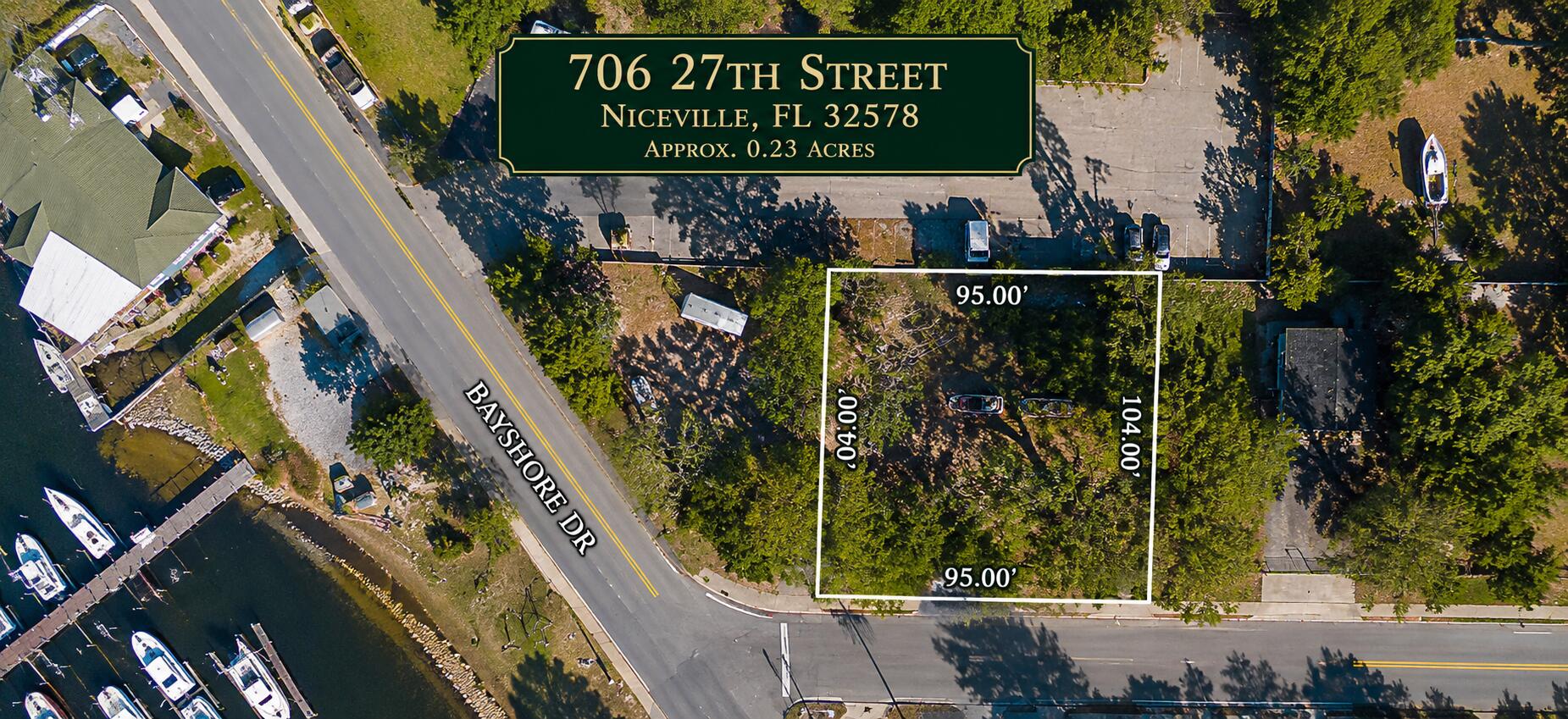 Rare opportunity to build your dream home with beautiful Boggy Bayou water views! This approximately 0.23-acre build-ready homesite is ideally situated in the heart of Niceville, offering unobstructed water views without the expense of waterfront ownership. Public water and sewer are available, making this property ready for your custom home.

Located just steps from marinas, waterfront dining, boat launches, parks, and shopping, this homesite offers the perfect balance of coastal living and everyday convenience. Enjoy easy access to Choctawhatchee Bay, Destin Pass, Crab Island, and the Emerald Coast's world-class boating and fishing.

With limited buildable water-view lots remaining in Niceville, this is an exceptional opportunity for homeowners, builders, or investors seeking a premier location with outstanding lifestyle appeal.
