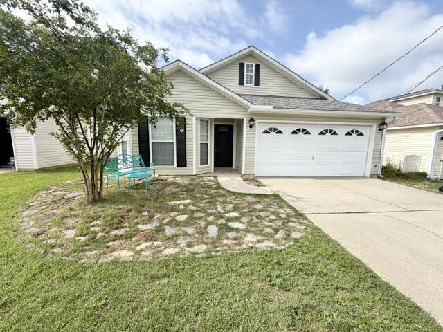 Avail: 8/26. Security deposit = $2,000. can be broken up in 2 monthly installments, if qualified. Bi-weekly yard service included in the rent! 1 SMALL DOG ALLOWED UPON OWNERS APPROVAL & W/ A NON-REFUNDABLE PET FEE. Newer LVP flooring & paint throughout! Brand new carpet in the bedrooms coming soon. Very nice 1 story contemporary home w/ some great extras! Flex room in the front could make a great play room, office, gym or man cave. Living room has vaulted ceilings w/ a skylight. Living/dining plus kitchen/dining space. Ceiling fans & beautiful chandeliers throughout. Kitchen features a breakfast bar & pantry, plus a doggie door to the backyard. Master has a gorgeous tiled shower & walk-in closet. Enjoy the open patio in the privacy fenced backyard. Garage has an auto opener & extra shelving for storage. There is also a separate laundry room inside between the kitchen & garage. All this w/ a central location in between both bases & close to schools, shopping, restaurants & the hospital! Welcome home!