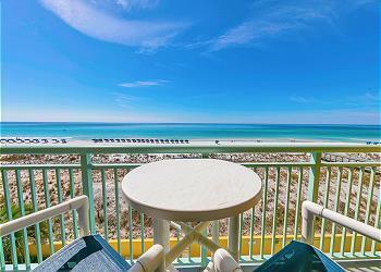 Welcome to your dream beachfront escape.
Enjoy stunning Gulf-front views, white sandy beaches, aqua-blue surf, and unforgettable sunsets. This property features a spacious bedroom, convenient hall bunks, and two full bathrooms. The living area is designed to showcase sweeping beach views, with the occasional dolphin visible in the waves. Resort amenities include a seasonally heated Gulf-front pool, hot tub, fitness room, BBQ area, and private boardwalk beach access. Located at sought-after Pelican Isle, this rental-ready property offers an excellent beachfront investment opportunity.