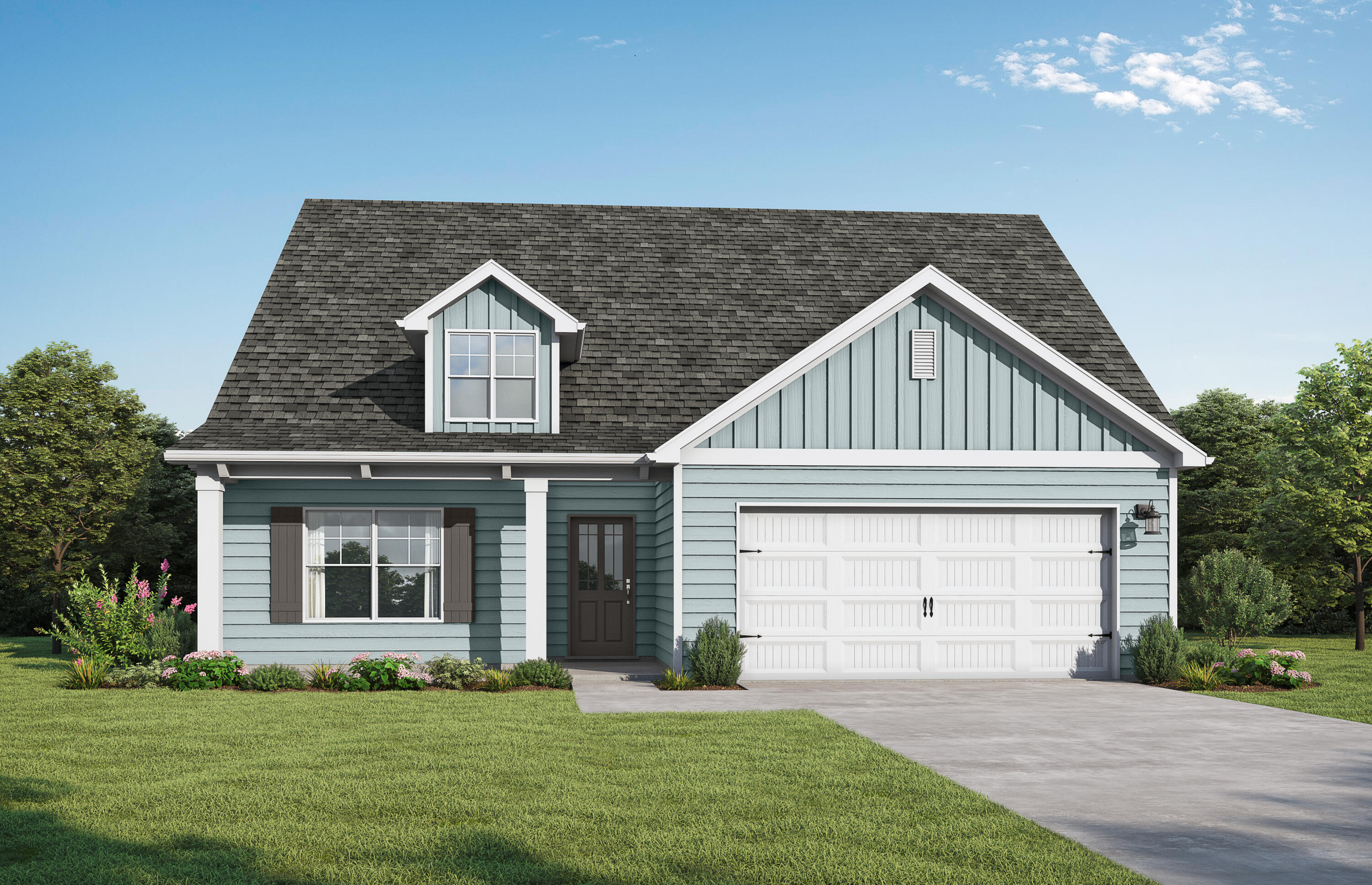The Milton II by Valor Communities is the perfect home for a busy household. This thoughtful layout features five bedrooms and four full baths, including a private primary suite. The versatile second level includes an additional bedroom and a large bonus room, serving as a second living space or playroom. The main floor centers around an open-concept kitchen and family room, ideal for morning routines and movie nights. Complete with a two-car garage and a charming covered porch, this home offers the space and function your household needs. Visuals feature a similar home for inspiration. Pricing is the base starting point; final price varies based on selected features.