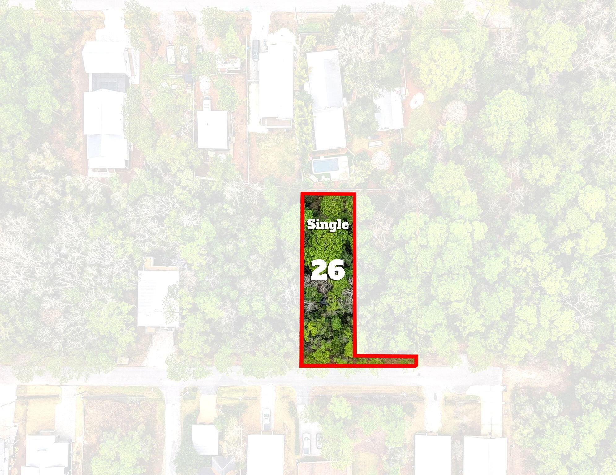 ONE OF THE FASTEST GROWING AREAS IN WALTON COUNTY - POINT WASHINGTON/MAGNOLIA BEACH.

Lot 26 for $99,000

DEVELOPERS AND BUILDERS DREAM!
Buy one double lot (lots 27 and 28) 100 feet x 150 feet and two single lots.
Lot 26 (single lot) 50 feet x 150 feet.
Lot 25 (single lot) 50 feet x 150 feet.
All 3 lots combined are 200 feet x 150 feet or 0.69 acres.

The lots can be sold separately.
Double lot 27/28 for $199,000
Lot 26 for $99,000
Lot 25 for $99,000
Or, all 3 combined for a discount of $359,995.