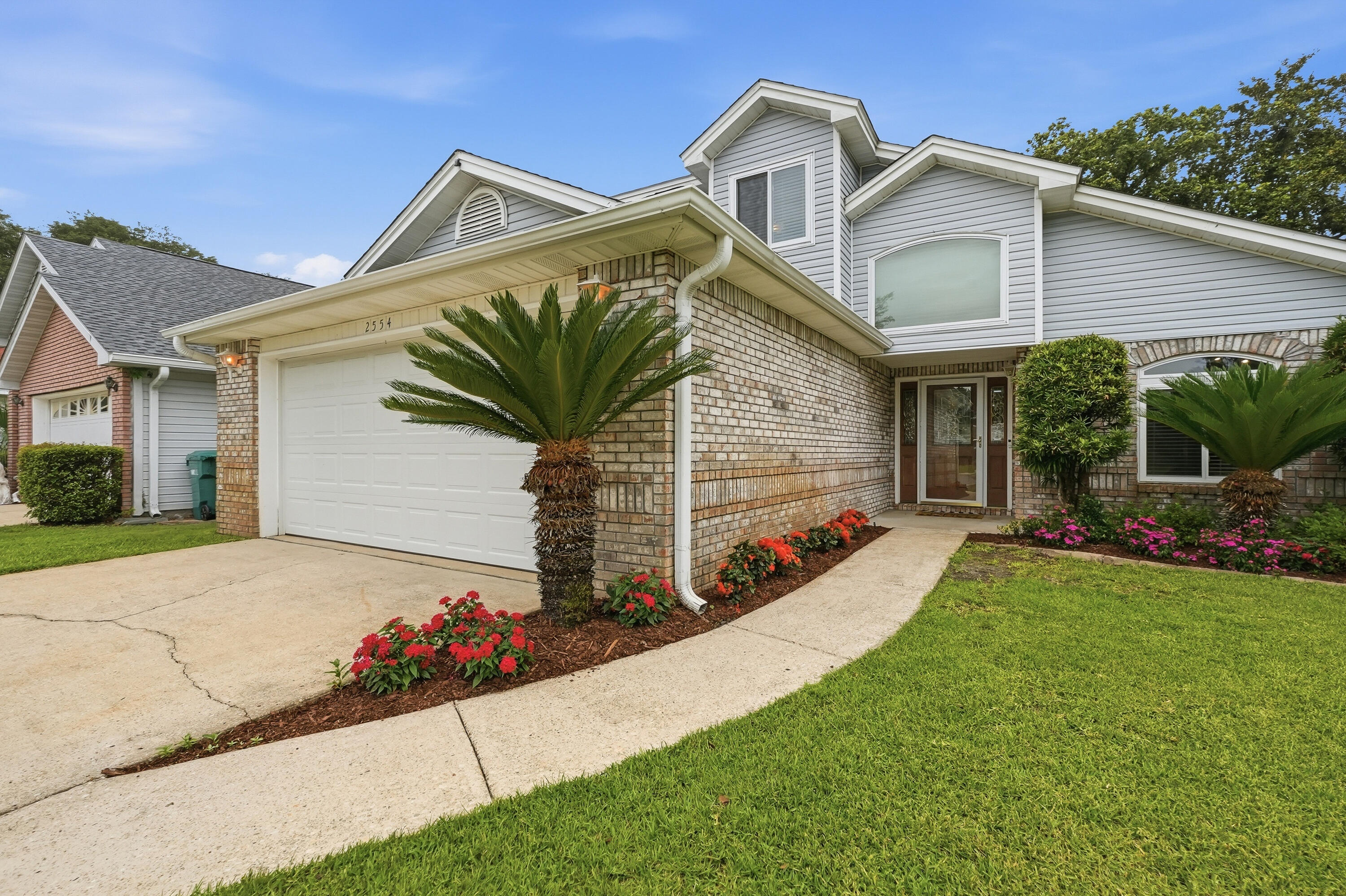 Beautifully maintained by its original owner, this move-in-ready 4-bedroom home offers space, comfort, and thoughtful updates throughout. Centrally located in Shalimar, you'll enjoy easy access to Eglin AFB, Hurlburt Field, shopping, restaurants, schools, and the Emerald Coast's beautiful beaches. The spacious first-floor primary suite features a customized walk-in closet, double vanity, garden tub, and separate shower. Upstairs are three generously sized bedrooms, a large, shared bath, and easily accessible bonus storage. The lush backyard is perfect for relaxing or entertaining and includes a large shed and greenhouse. Just around the corner, enjoy waterfront Shalimar Park and its fishing pier. Roof 2021, HVAC & water heater 2018, windows 2023. Its everything you need and nothing you don't!