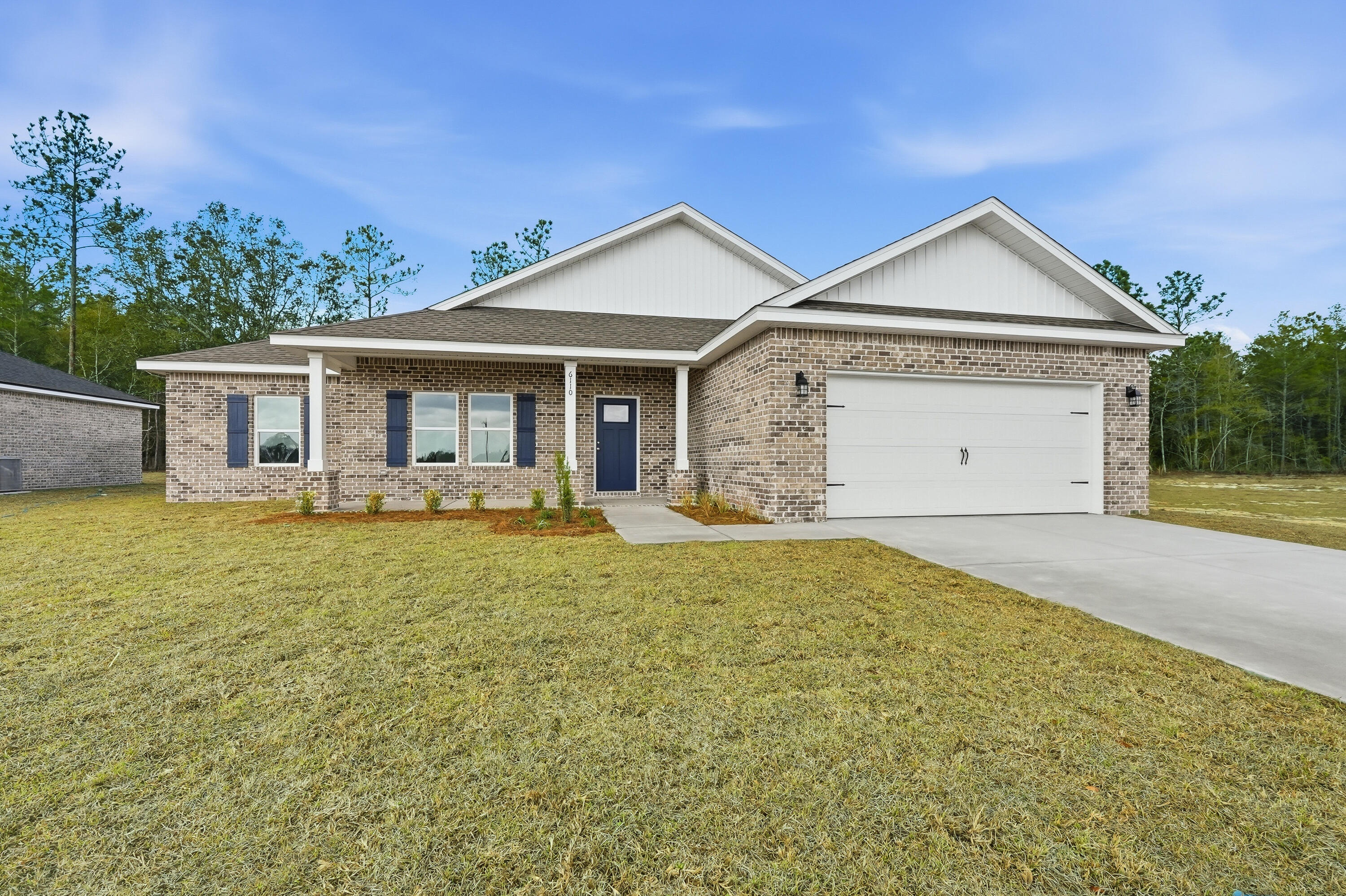 READY NOW! $15,000 TOWARDS CLOSING COSTS/PREPAIDS/RATE BUYDOWN.  NO HOA & LOW COUNTY TAXES! The 'Sierra Plan' offers flexibility and comfortable open areas.  Split BR plan, LVP in common areas, carpet in bedrooms, high ceilings, recessed lighting, ceiling fans throughout, front & rear porches for relaxing.  Kitchen has work island w/bar seating, cozy dining nook, pantry, white shaker cabinets and quartz countertops.  Finished 2-car garage and fully landscaped yard. Photos of similar sold home, elevation will vary, interior/exterior colors & finishes will vary. Call to see today!!