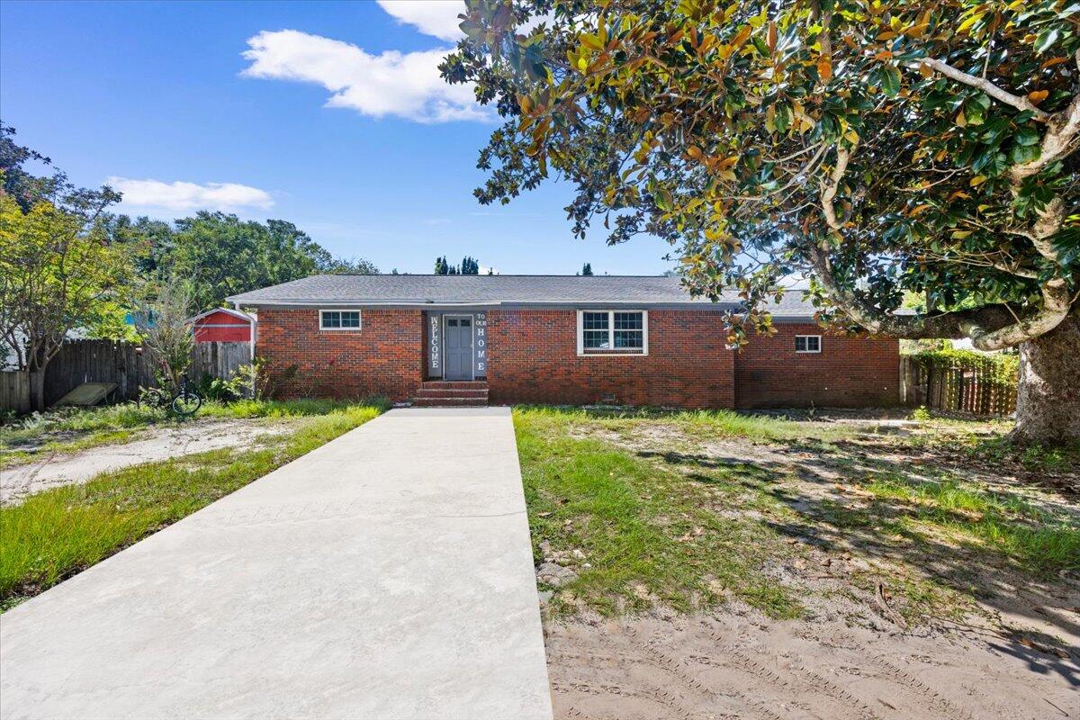 OPPORTUNITY KNOCKS just steps from East Bay! If you've been searching for a property with tremendous potential in an incredible coastal location, this one deserves your attention. Located in desirable Hickory Shores with East Bay views from the front yard, this 3-bedroom, 3-bath BRICK home offers aobut1,900 sq ft and a fantastic opportunity for an investor, renovator or buyer ready to create something special. Bring your kayak or paddleboard and enjoy the water practically outside your door! Ready for renovation and a fresh vision, this home offers the location, space and solid brick construction to create something truly special. Spacious living areas, an eat-in kitchen and flexible floor plan give you plenty to work with. Whether your vision is a renovation, investment property or your own coastal retreat, opportunities this close to East Bay are hard to find. Bring your ideas and MAKE IT YOURS!