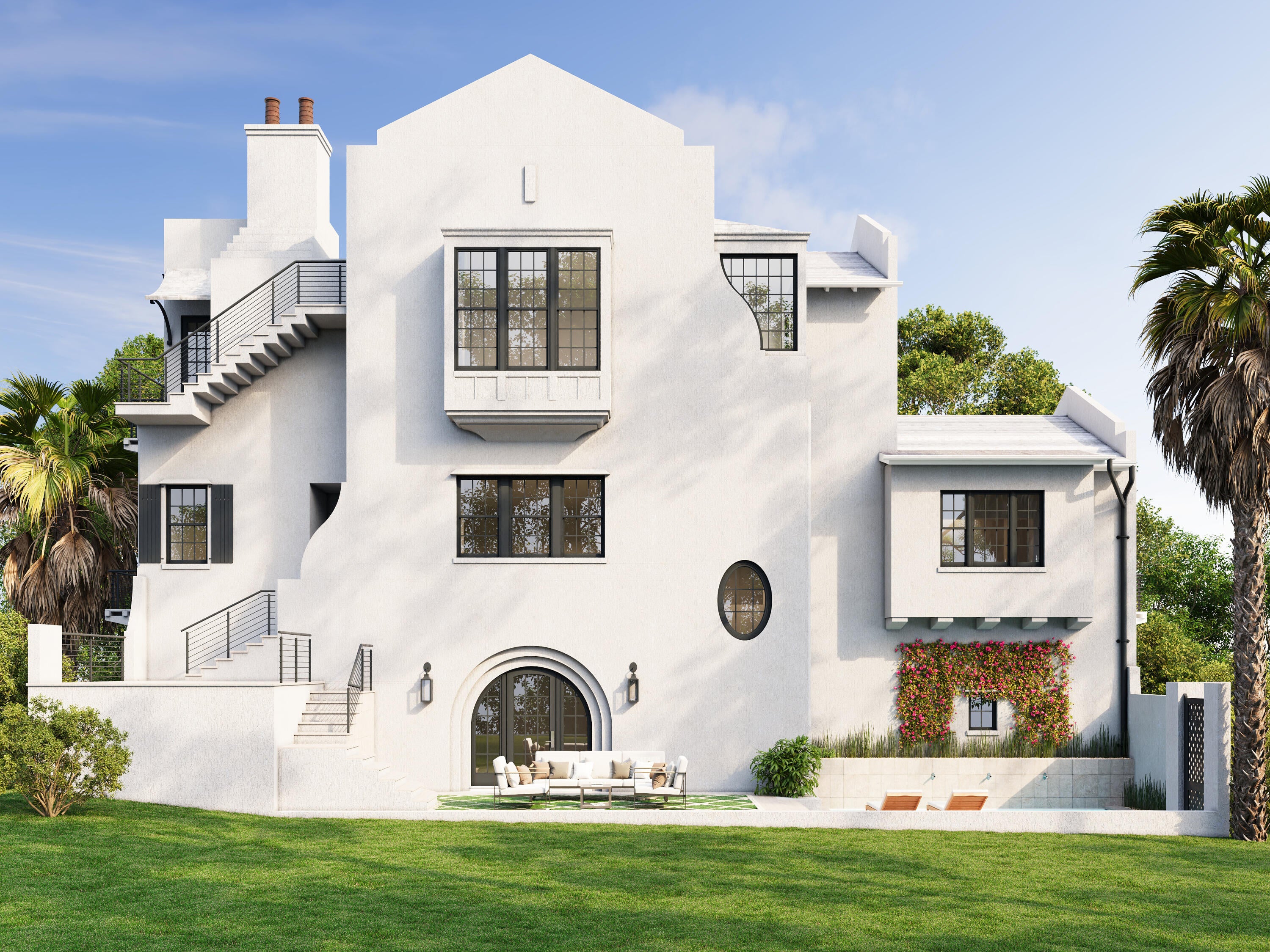 There are few experiences along 30A as rare as standing on your own stretch of sand in Alys Beach, with nothing between you and the horizon but the sound of the Gulf.

Set directly gulf front, this 6-bedroom, 6-bathroom residence encompassing 5,142 square feet is scheduled for completion in late 2026 and represents an exceptional opportunity to own newly constructed beachfront within one of the most architecturally revered communities in the country. Here, the meeting of land and water is not simply a backdrop. It is the foundation of the home's design. The architecture reflects the signature language of Alys Beach, where luminous white masonry, sculpted archways, and balanced proportions create a sense of permanence and restraint. Inspired by Bermudian and Mediterranean traditions yet executed with modern precision, the residence is designed to feel timeless from the moment it is completed. The approach unfolds with intention, transitioning from the quiet elegance of the streetscape to the expansive openness of the Gulf beyond.

Inside, the home is oriented entirely toward the water. Expansive glass captures uninterrupted views, while generous living spaces open seamlessly to gulf-front terraces and a private pool overlooking the sand. The layout is thoughtfully composed to support both everyday living and large-scale entertaining, allowing gatherings to move effortlessly from interior spaces to the outdoors. Morning light fills the main living areas as the sun rises over the water, while evenings are defined by coastal breezes and the soft glow of sunset reflecting off the home's white façade.

Six well-appointed bedroom suites provide privacy and comfort for family and guests, each designed with refined materials and careful attention to proportion. The primary suite is positioned to maximize both perspective and seclusion, creating a true retreat within the home, framed by views of the Gulf and accompanied by the steady rhythm of the surf.

Beyond the property itself, ownership in Alys Beach offers access to a lifestyle defined by design and intention. Private beach entries, the iconic Caliza Pool, a comprehensive wellness center, tennis and pickleball courts, and a carefully curated town center all contribute to a community experience that is both elevated and enduring. Architectural standards preserve the visual integrity of the surroundings, ensuring that each home contributes to a cohesive and lasting coastal landscape.

Gulf-front new construction in Alys Beach is exceptionally limited. Upon completion in 2026, this residence will stand as a significant addition to one of the most distinctive stretches of coastline along 30A, offering a rare combination of beachfront presence, architectural excellence, and long-term value in a setting that continues to define refined coastal living.