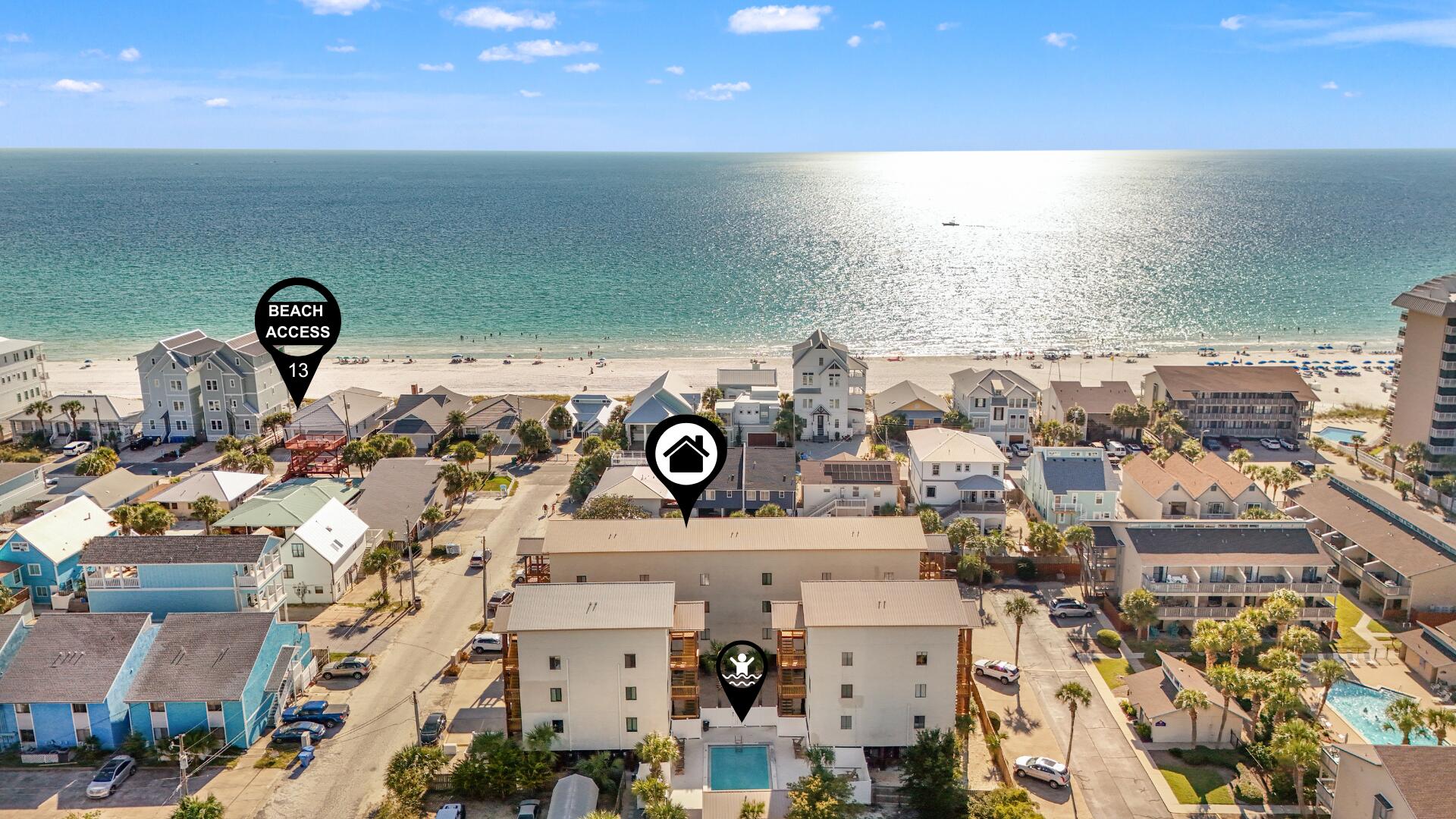 What if I told you that you could own a beach getaway for under $150,000 that's less than a one-minute walk to the sugar-white sand?
The numbers don't lie! This is one of the best ROI opportunities in the area. Many 2-bedroom properties selling for four times the price don't generate this level of annual rental income.
Brand-new HVAC installed in July 2026! For a full video tour, search ''For Sale Sand Castles Villa 15'' on YouTube.

Welcome to Sand Castles Villa in beautiful Panama City Beach! This well-maintained, fully furnished, turnkey studio is rental-ready and perfect for investors or anyone looking for an affordable beach retreat. Just steps from the Gulf, you'll love the unbeatable location, convenience, and coastal charm.

The unit produced $25,491 in gross rental income last year and already has strong future bookings, making it an excellent income-producing property with even more upside.
Enjoy the Florida sunshine, walk to the beach in under a minute, and start earning rental income from day one. It's hard to find a better beachside value under $150,000 in Panama City Beach.
Even better: With a full-price offer, the seller will pay all special assessments at closing, totaling $24,172. This includes the current $7,000 assessment plus the annual $1,908 assessment for the next nine years. Those funds are being invested back into the community, meaning you'll enjoy the benefits of the improvements, increased rental appeal, and long-term appreciation without paying a  penny for the assessments.
A true win-win opportunity for both investors and beach lovers alike!