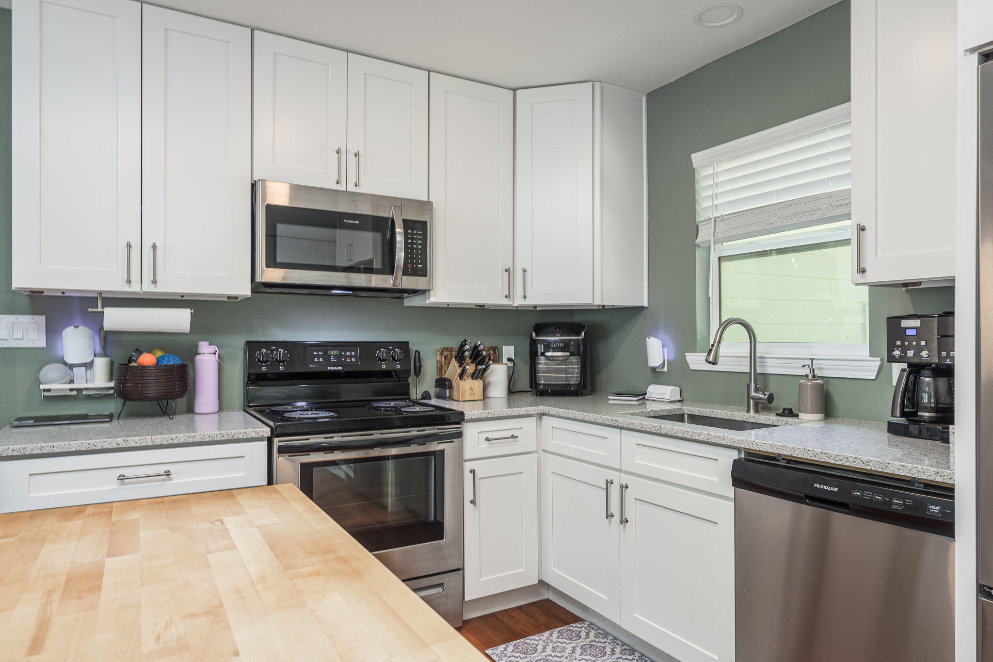 Welcome to 161 W North Ave, a beautifully updated home, with an effective year date of 2015, located in the heart of downtown Crestview, FL. This sought after location offers an easy commute for active duty and DOD personnel at Eglin AFB and access to local shopping including Ulta Beauty, Five Below and Tractor Supply as well as coveted dining locations such as Texas Roadhouse, Fatboys Burgers, and Chipotle. The local schools are a short commute with Northwood Elementary less than 1 mile down the road and less than a 10 min drive to Davidson MS and Crestview HS as well as North Okaloosa Medical Center. This charming residence underwent complete renovation in 2022.