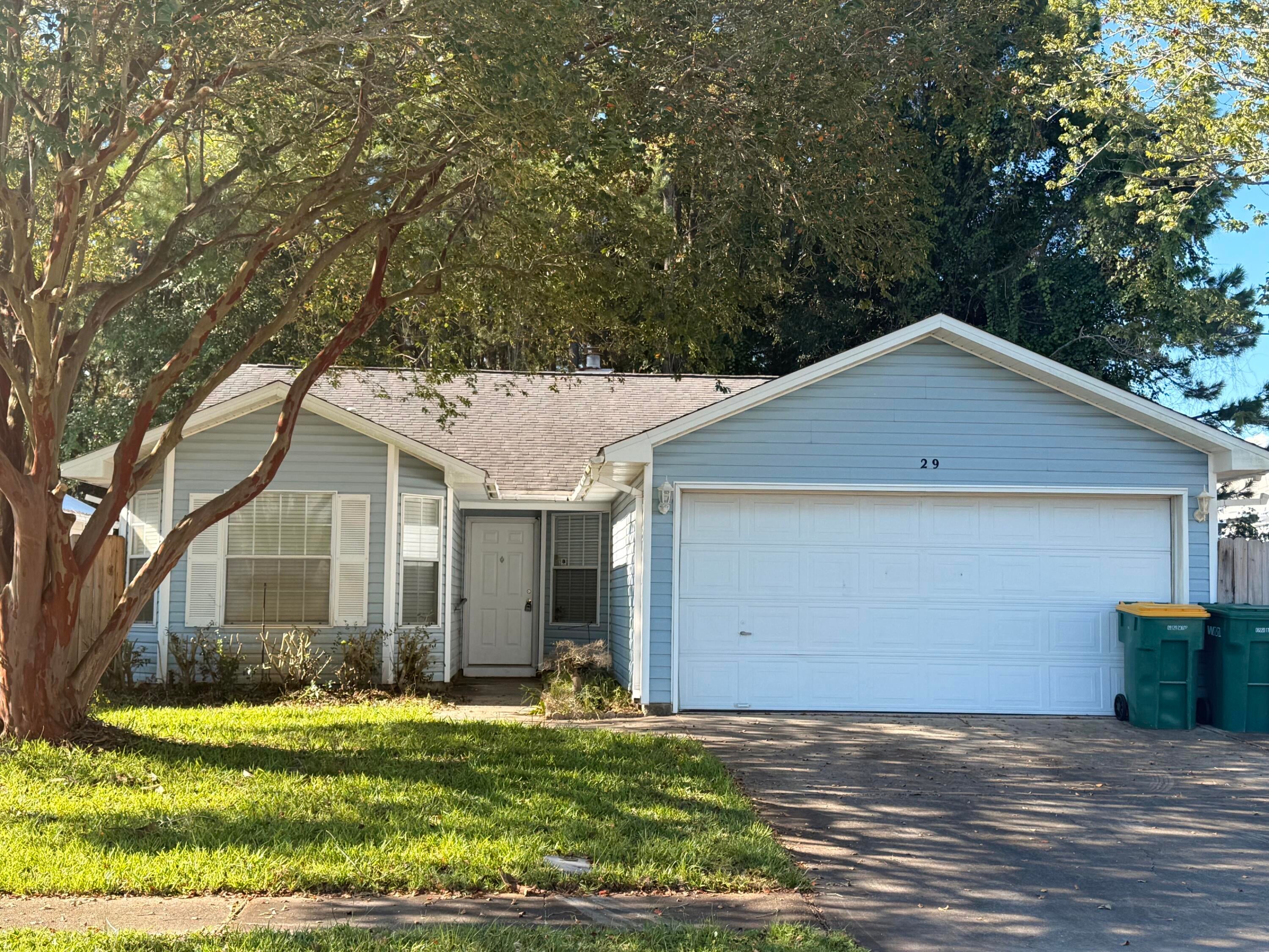 Welcome home! This quaint 3-bedroom, 2-bath home offers a comfortable split-bedroom floor plan, a fenced backyard, and a desirable corner lot. The 2-car garage provides plenty of parking and storage, while the full-size washer and dryer add everyday convenience.

Looking for a long-term tenant who will enjoy and care for this home. Tenant is responsible for maintaining the yard. Pets will be considered with owner approval. Security deposit, application fee, and credit/criminal background screening required.