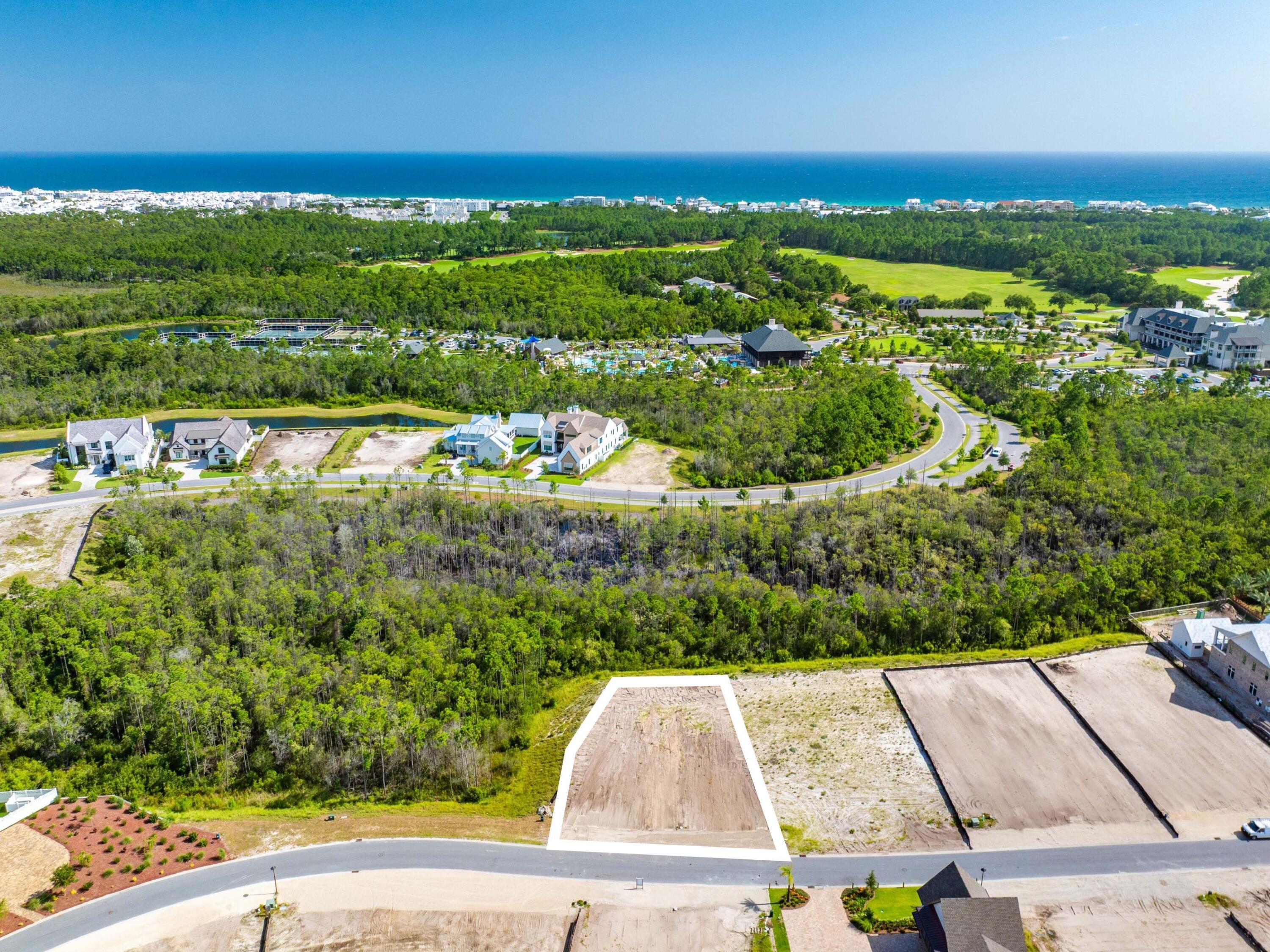 Discover a rare opportunity to build your custom dream home on an expansive nearly half-acre corner homesite in the prestigious gated community of Watersound Camp Creek. Ideally positioned on a quiet street, this exceptional homesite offers both privacy and convenience, with close proximity to the community's world-class amenities and everything needed to embrace the coveted 30A coastal lifestyle.

This premier property presents an outstanding opportunity for discerning buyers seeking luxury living just moments from the pristine white-sand beaches of the Emerald Coast. Ownership in Watersound Camp Creek includes exclusive membership opportunities to the Watersound Club, featuring three championship golf courses, including the Tom Fazio-designed Camp Creek Golf Course and the acclaimed Davis Love III-designed The Third. Members also enjoy complimentary beach chair and umbrella service at the Gulf-front Beach Club, an expansive 11,000-square-foot wellness center, resort-style pools, exceptional tennis and pickleball facilities, and an impressive collection of private dining venues and exclusive club amenities.