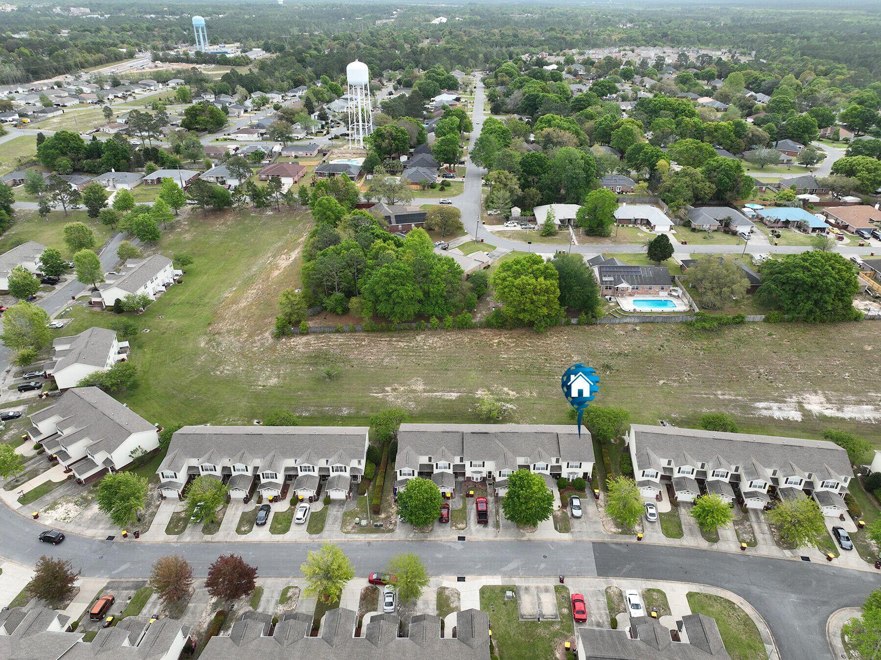 Now Available - Beautiful 2BR/2.5BA Corner Townhome in Eagle's Landing, Crestview FL is move in ready! This townhome is just minutes from local shopping, schools, dining, and military bases making it an ideal choice for families, professionals, or military personnel.

As a corner unit, this home offers added privacy and natural light, making it the perfect retreat for comfortable, quiet living.
The main floor features a large and inviting living room ideal for relaxing or entertaining along with a fully equipped kitchen, a convenient half bathroom The second floor house both bedrooms in a split format! This one won't last long! Call today for a tour!

This unit is unfurnished! Non-smoking unit! Pet Friendly!