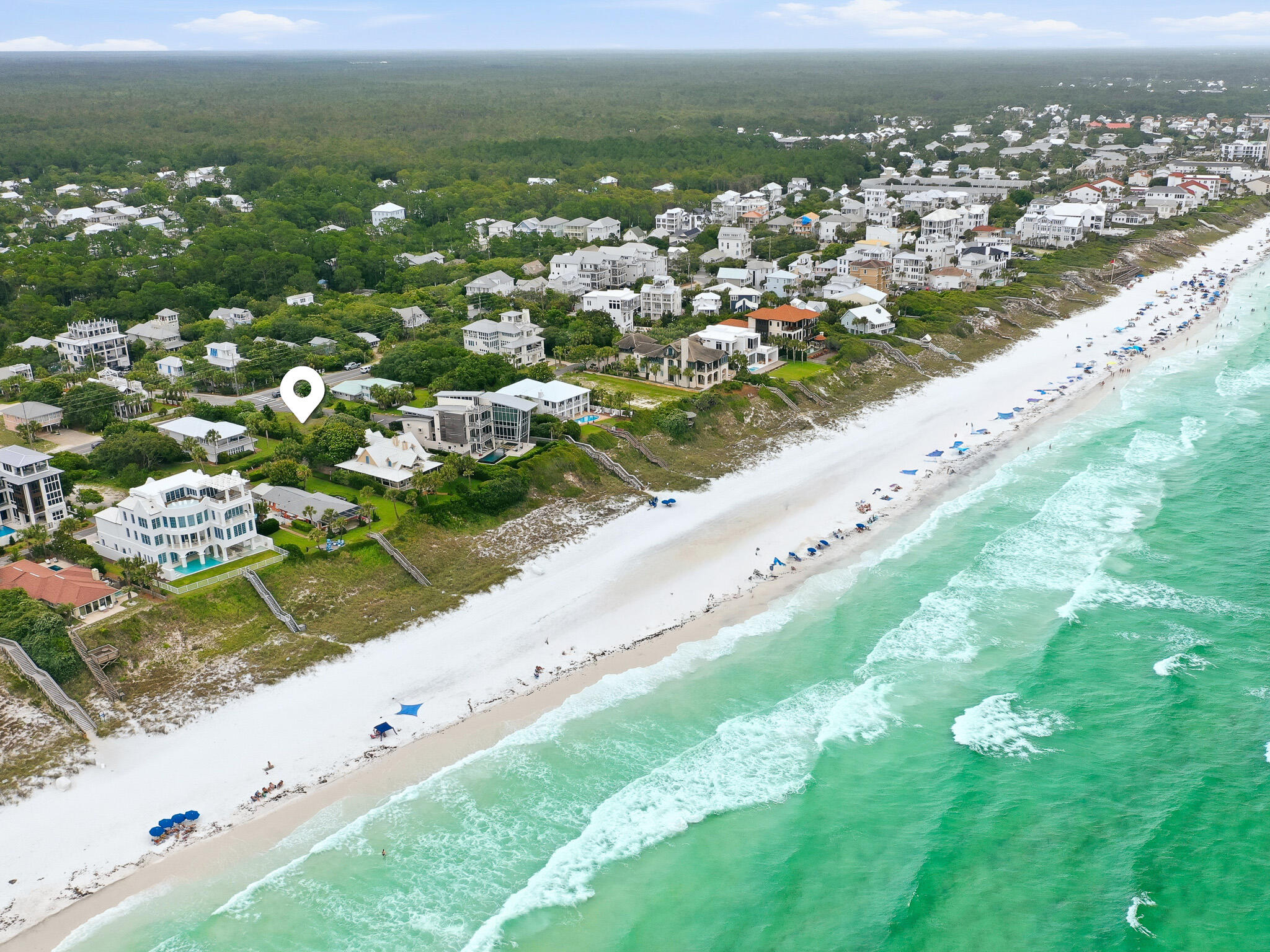 Introducing TBD Montgomery Street, an extraordinary homesite opportunity in the exclusive Seahighlands community of Seagrove Beach. Offered in one of the most sought-after and established neighborhoods along Scenic Highway 30A, this premier property presents a rare chance to create a custom coastal estate just steps from the Gulf of Mexico. Ideally positioned one lot off the Gulf, the homesite offers the potential for captivating Gulf views from a thoughtfully designed future residence. Surrounded by mature coastal vegetation and distinguished homes, the setting provides both privacy and an unparalleled connection to the natural beauty of Florida's Emerald Coast.

Owners will enjoy convenient access to the pristine sugar-white sands and turquoise waters of the Gulf via the nearby Andalusia Avenue beach access. Just moments away, the iconic town of Seaside offers an exceptional collection of award-winning dining, boutique shopping, art galleries, and vibrant community events.

Whether envisioned as a luxurious primary residence, an elegant second home, or a generational legacy property, TBD Montgomery Street represents a rare opportunity to secure a coveted piece of Seagrove Beach and bring a bespoke coastal vision to life in one of 30A's most desirable enclaves.