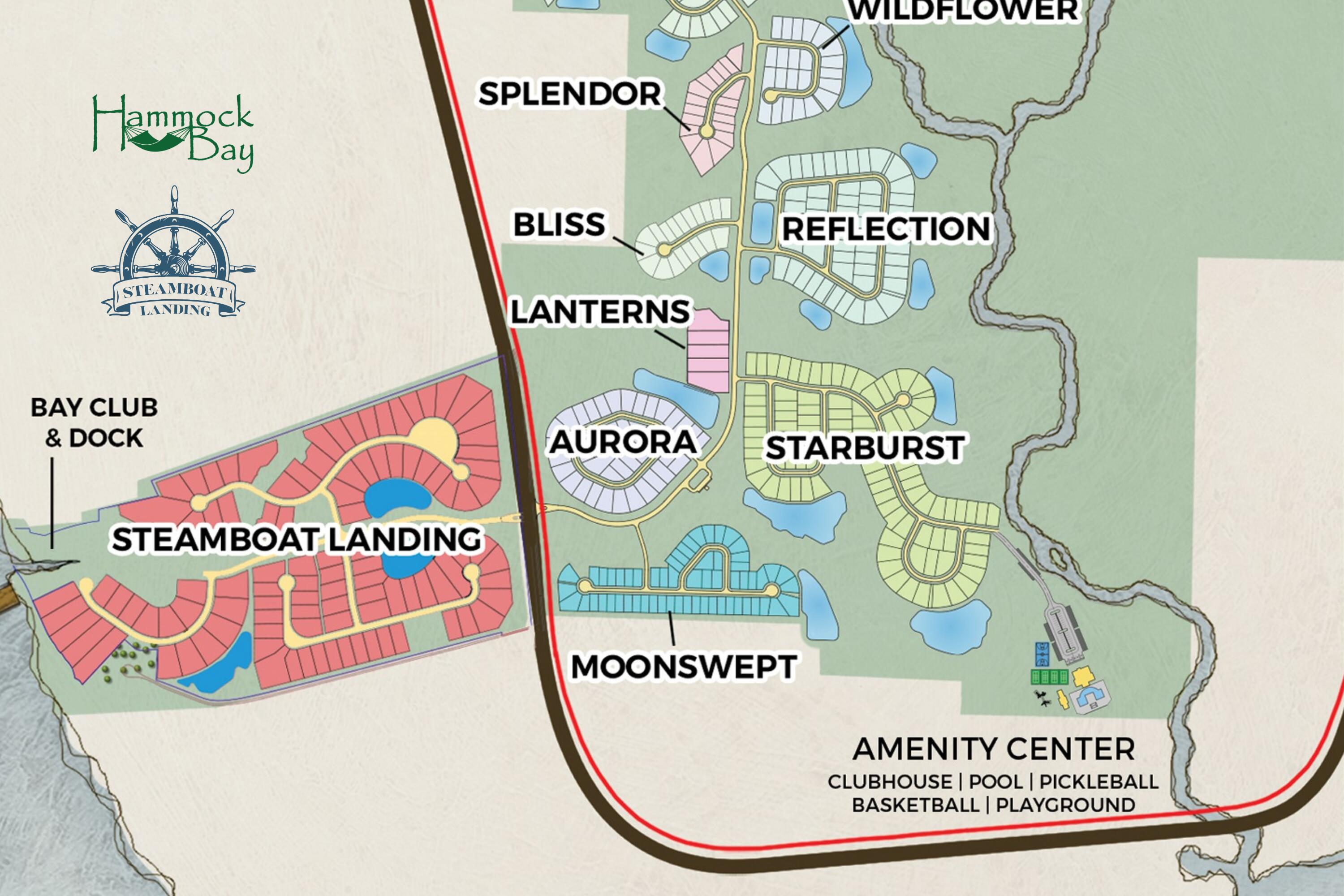 HAMMOCK BAY/Steamboat Landing - Land