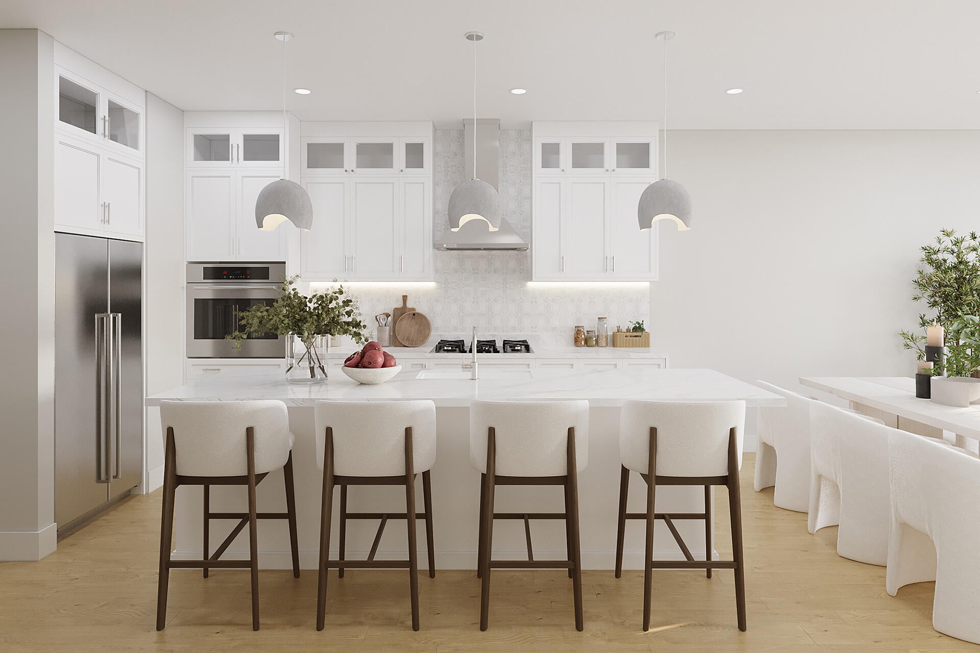 Discover effortless coastal living at The Walton on 30A, a boutique condominium development ideally positioned beside Gulf Place on the west end of Scenic Highway 30A. Featuring only 24 residences, The Walton offers an intimate setting within walking distance of the beach, local dining, shopping, entertainment, and many of the area's most popular attractions.

Located on the second floor along the westerly side of the building, Unit 107 is a thoughtfully designed two-bedroom, two-bath residence offering 1,053 square feet of comfortable living space. While the unit does not provide Gulf views, its private balcony overlooks the vibrant Gulf Place community and surrounding green space, creating an inviting backdrop for morning coffee, outdoor dining, or relaxing after a day at the beach. The residence showcases Design Package One, pairing soft coastal hues with sleek satin nickel finishes for a fresh, contemporary atmosphere. Carefully selected materials and coordinated design elements create a polished yet comfortable interior that complements the relaxed surroundings of 30A. An open-concept living, dining, and kitchen area provides an ideal layout for gathering, while the two-bedroom configuration offers flexibility for full-time living, a second home, or a vacation rental opportunity.

Short-term rentals are permitted, allowing owners to enjoy the property as a personal beach retreat while also benefiting from its income-producing potential. Owners and guests at The Walton can take advantage of Gulf Place amenities, including three deeded beach accesses, multiple swimming pools, hot tubs, tennis and pickleball courts, shuffleboard, cornhole, expansive green space, and a walkable collection of restaurants, boutiques, and seasonal events.

From casual meals at The Perfect Pig and Papa Surf Burger Bar to sunset dining at Shunk Gulley, Unit 107 places the best of Gulf Place and west 30A just outside your door. This is an exceptional opportunity to own a brand-new residence in one of Santa Rosa Beach's most convenient and desirable coastal destinations.