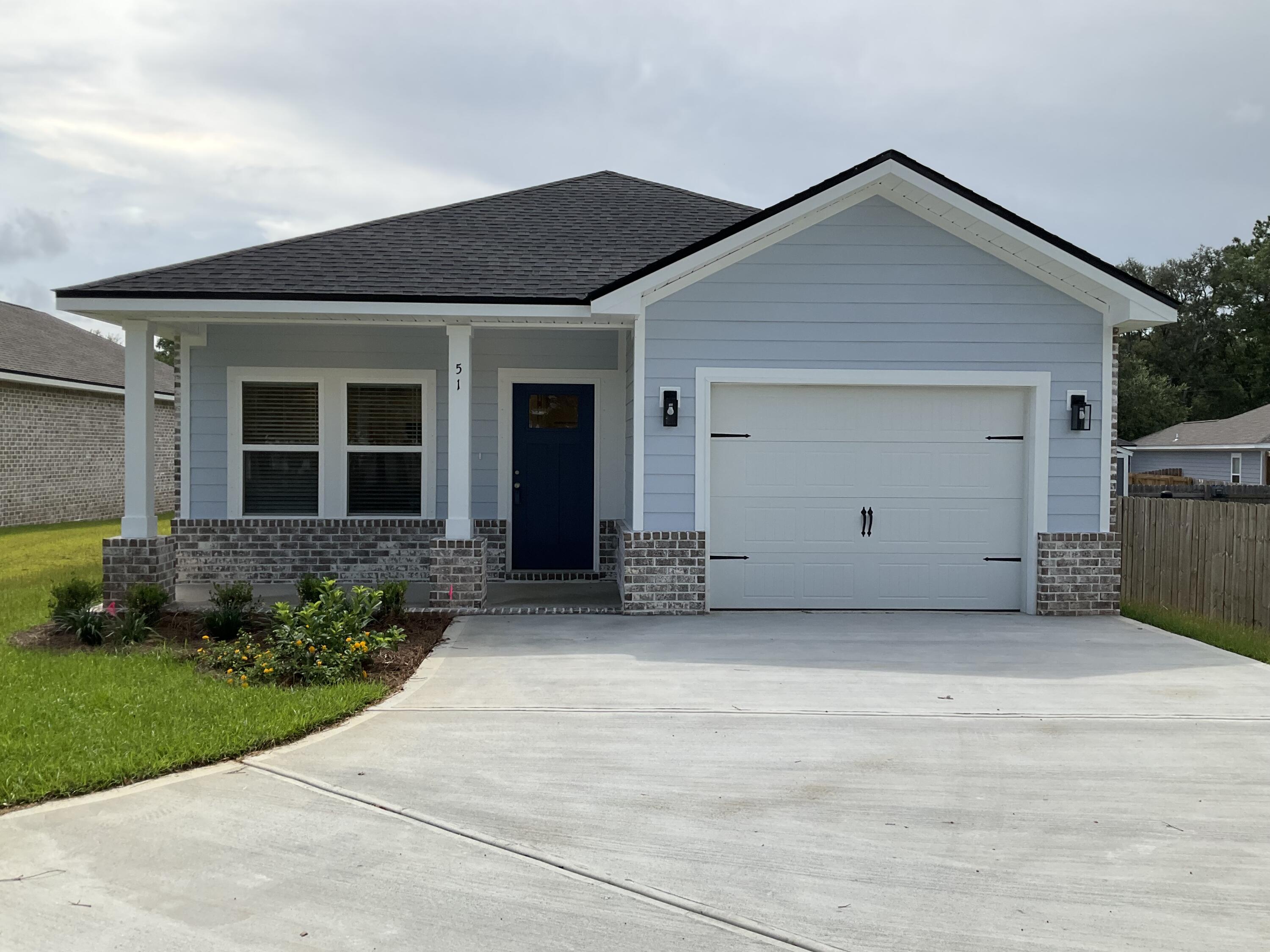 CUL-DE-SAC LOCATION FOR THIS CRAFTSMAN STYLE HOME! Ready in mid to late June, the 'Scarlet' plan has vinyl plank flooring throughout, quartz countertops, kitchen work island w/bar seating, walk-in pantry, owner's bath has walk-in closet, double vanities, linen storage, shower only.  Open family/dining/kitchen area + finished garage.  Front & rear porches for relaxing, privacy fenced yard, landscaped yard w/sprinkler system.  Seller will contribute up to $12,000 towards buyers closing costs (call for details). Photos of similar sold home, elevation will vary, interior/exterior colors & finishes will vary.
