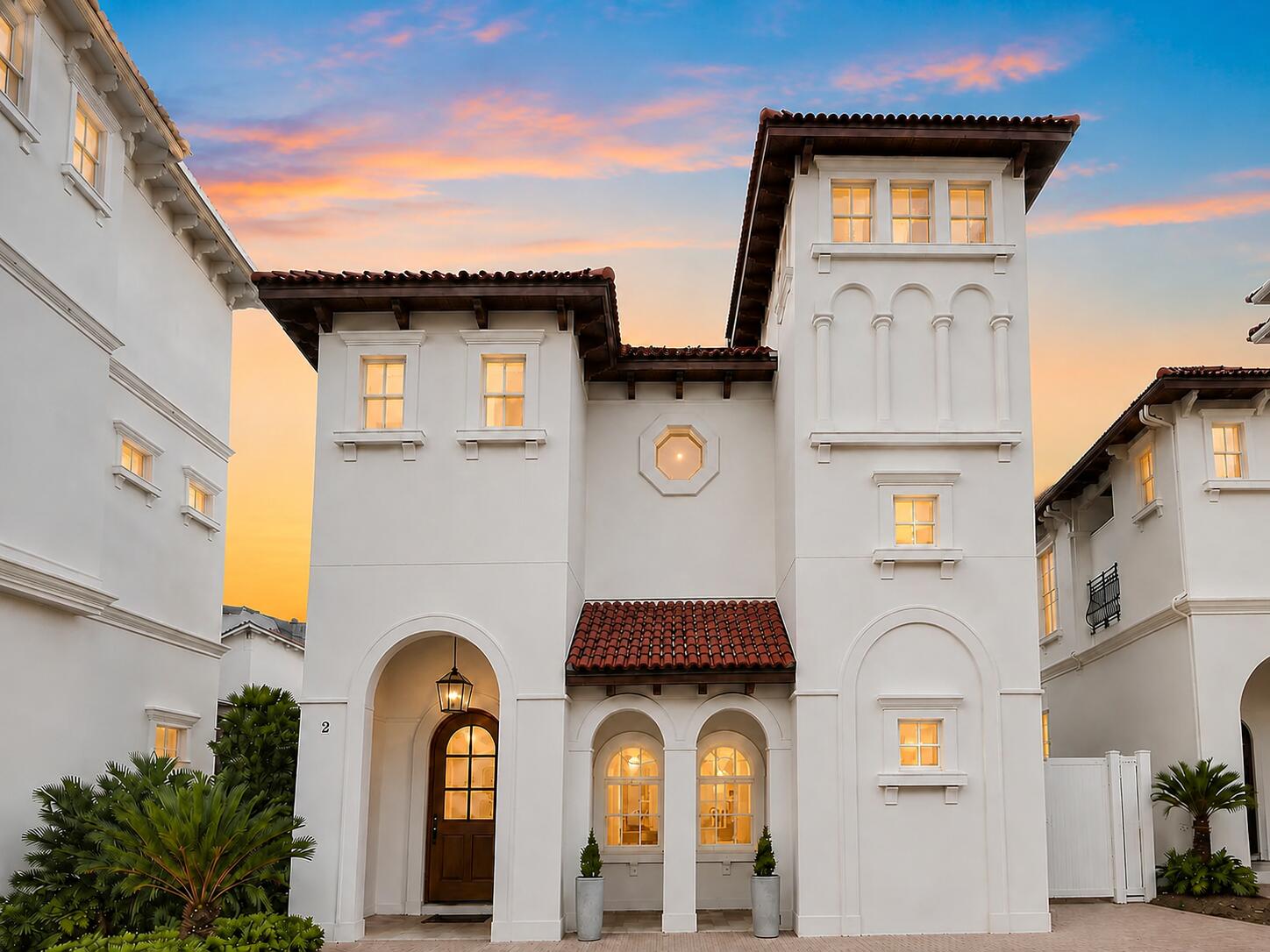 Welcome to an extraordinary retreat on the south side of 30A, where the rhythm of each day is defined by salty Gulf breezes, morning walks for coffee, afternoons spent beneath the Florida sun, and evenings that end with spectacular sunsets just minutes from Seaside. Only a four-minute stroll from the sugar-white sands of Blue Mountain Beach, this beautifully crafted residence is a celebration of effortless coastal luxury. Designed for gathering, relaxing, and reconnecting, every space has been thoughtfully curated to inspire the kind of vacations families dream about year after year. Freshly painted and offered fully furnished, the home is ready to welcome its next chapter from the moment you arrive. At its heart, the chef's kitchen is a statement in both beauty and function, anchored by a sculptural curved vent hood, a generous island, premium gas range, and high-end appliances that make everything from quiet breakfasts to holiday celebrations feel exceptional. Custom-built bunk rooms and thoughtfully integrated storage create inviting spaces where children can laugh, play, and make memories long after the sun goes down. Outside, your private heated pool offers a secluded oasis after a day at the beach, inviting morning swims, lazy afternoons, and evenings beneath the stars. The thoughtfully designed floor plan places primary suites on the first and second levels, while two additional guest bedrooms upstairs provide comfortable accommodations for family and friends. Whether enjoyed as a private coastal sanctuary or a premier vacation rental with projected annual income exceeding $203,000 and cash on cash return projections at 6.65%, this property offers an exceptional opportunity to experience one of the most sought-after lifestyles on 30A. Walk to the Gulf whenever the mood strikes, grab an ice cream from Blue Mountain Beach Creamery, explore the charm of nearby boutiques and restaurants, or simply relax poolside and let time slow down. This is more than a beach house. It is where generations gather, traditions begin, and every season is measured not by the calendar, but by the memories made along the shores of 30A.