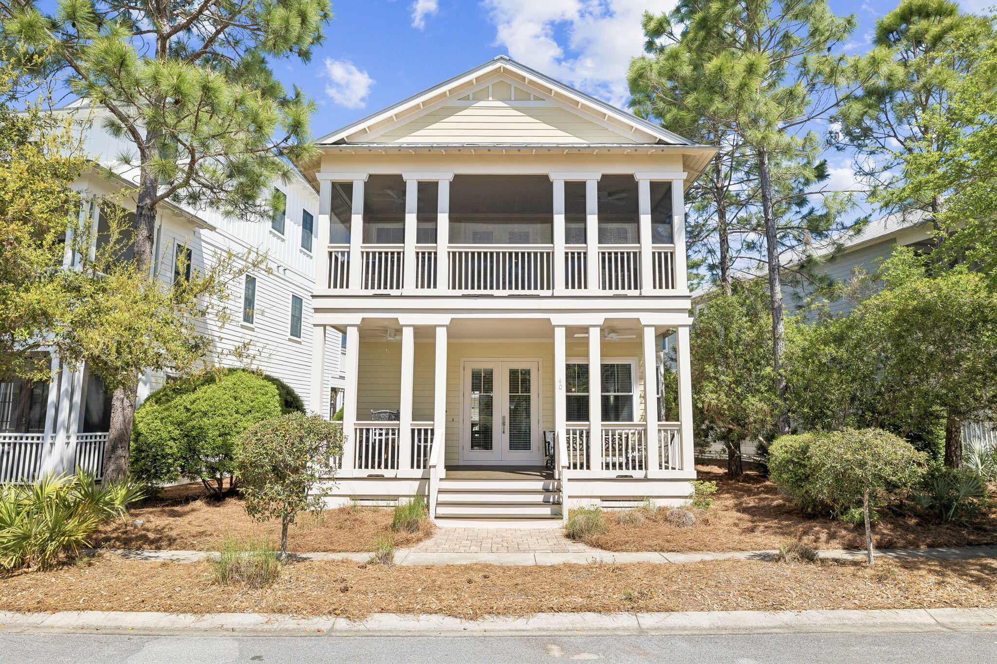 Pre-listing inspection and repairs completed. This home is turnkey and ready for its next owner. This  one-owner  home has been thoughtfully cared for. The exterior of the home, including pavers, was very recently pressure washed. New exterior paint on all porches, porch ceilings, doors and trim. All porch treads sanded and painted. Home is being sold fully furnished.

Ideally located near the front of the sought-after NatureWalk community, this meticulously maintained Seabreeze floor plan offers the perfect blend of coastal charm and peace of mind. Inside, the 2,196 sq. ft. layout features two spacious owner's suites, a guest bedroom, and a dedicated bunk room. An additional living space on the second level offers a flex space for owners and guests. High-end finishes include 10' ceilings, granite countertops, and Cafe stainless appliances. Home is being sold fully furnished.