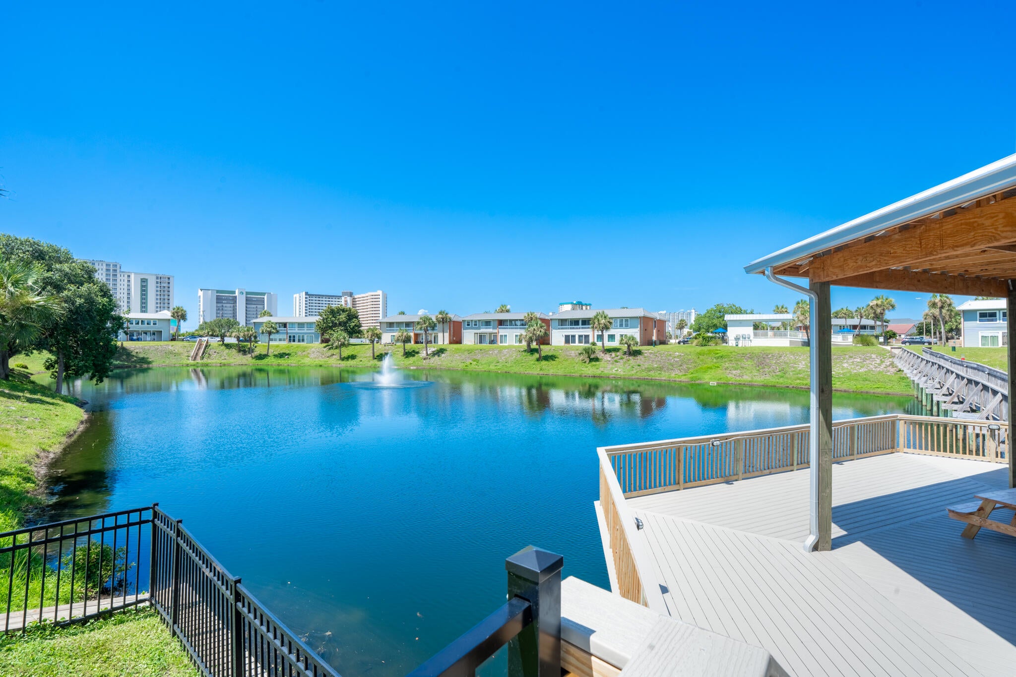 Thinking Destin? You found the perfect condo!!!!! Not only does this beautifully renovated unit come fully furnished, it has 2 FULL bathrooms which is a rarity at this price. Located in the heart of Destin, close to all attractions, shopping, yummy food, & the beach!!!!!!!!!! This complex has so much to offer - multiple swimming pools, pickleball/tennis, upgraded laundry on site, dog park, and EV charging! This is a STEAL! This would make the perfect investment property or primary residence. Pet friendly gives advantages for future renters! Inside you'll find a large main bedroom and custom designed bathroom, an open floor plan offering a place for families to truly enjoy together, and a bunk room with an additional bathroom (I know, I'm saying it again because it's that good!)  If you've been visiting Destin and looking for a sign to take that leap - THIS IS IT!!!