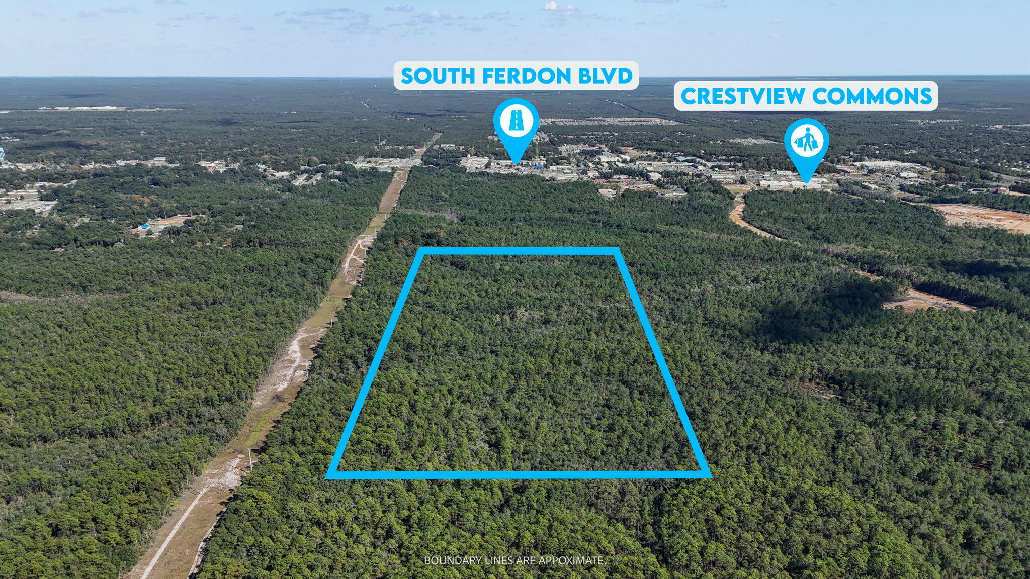 Discover a rare opportunity with this expansive 77-acre land parcel that awaits your vision and ambition. Located in a highly promising area, this property is made even more appealing by the recent development of Fallen Heroes Way. This approximately 3-mile long roadway seamlessly connects the Arena Road section of the southwest Crestview Bypass to Highway 85 at Physicians Drive, enhancing access and convenience to your land.

This land offers the canvas you've been searching for, with a variety of features that add to its uniqueness. While some portions of the property are zoned AE flood zone and include wetlands, this diversity can be an asset for those looking to develop a property with both natural beauty and potential. The presence of wetlands and flood zones can be leveraged for a range of purposes, from conservation to creating a harmonious blend of nature and development.

The possibilities for this 77-acre parcel are as vast as the land itself. Whether you're an investor, developer, or someone looking to create a private oasis, this property provides the ideal foundation for your vision.