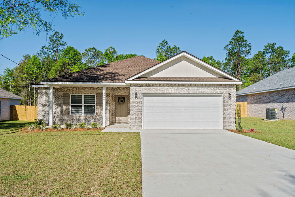 Welcome to the Magnolia Plan, where quality craftsmanship meets thoughtful design. This beautifully built 3-bedroom, 2-bathroom home by a 3rd generation custom builder offers more than your typical new construction.
Inside, you'll find durable LVP flooring throughout, an open-concept layout, and a spacious kitchen featuring a large island, farmhouse sink, custom lighting, and hand-selected quartz countertops--perfect for both everyday living and entertaining.
Enjoy both front and back porches, ideal for morning coffee or winding down in the evenings. The classic brick exterior highlights true stick-frame construction, while the large, fenced-in backyard provides space to relax, play, or host.