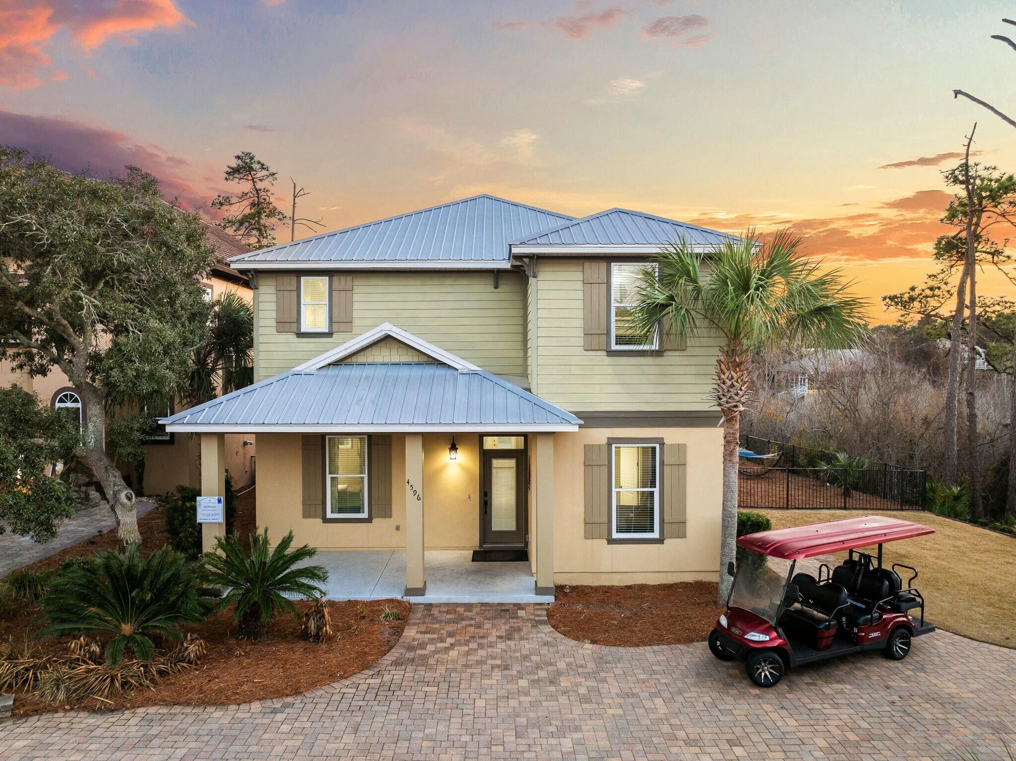 Proven income producing STR in the gated community of Destiny. This 6 bedroom, 6 bath home offers 2,756 sq ft and is designed to accommodate large groups, making it ideal as an investment property or second home. The property features a private heated pool and access to community amenities including tennis courts, pickleball, multiple pools, and a fitness center. Located within walking distance to Destin's largest public beach access, one of the most desirable locations for vacationers. The home has over 95 five-star guest reviews and a strong rental track record. 2025 gross rental income over $150K, and 2026 year-to-date gross rental income has already surpassed $140K, demonstrating continued demand and reliable income potential.