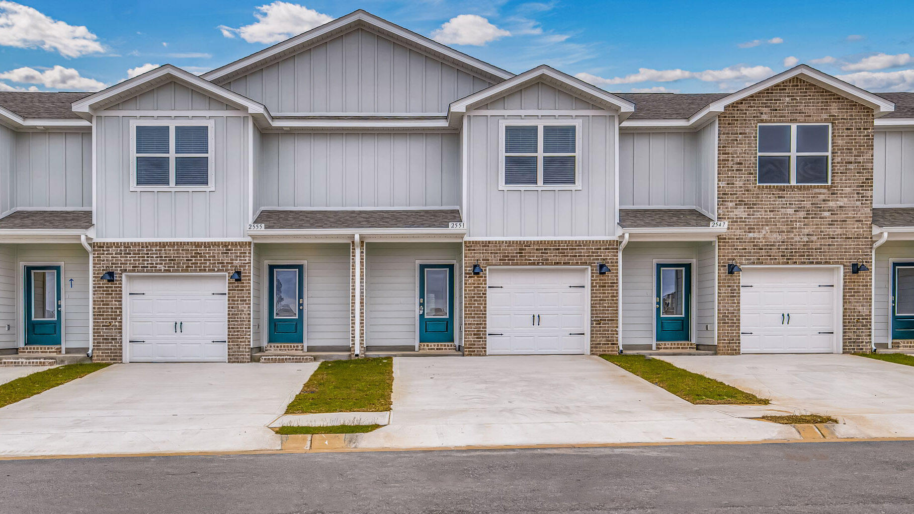 Welcome to your dream coastal retreat! Nestled in an ideal location across from the Gulf Breeze Zoo, Soundview Point Villas is only a short drive from the pristine beaches of Pensacola and Navarre. This New Townhome community will feature a gorgeous community pool, cabana, playground, and have streetlights. 

The Palm Interior Unit is a 2-story townhome that boasts 3 bedrooms, 2.5 baths with an open design that is perfect for entertaining. The kitchen is presented with quartz countertops, a large island bar, pantry and all stainless-steel appliances offering style and functionality. Bedroom 1 is located on the second floor as a private retreat with a spacious walk-in closet and a beautiful adjoining bath. Interior features also include EVP flooring with frieze carpet in the bedrooms. ALL LISTING pictures, colors, features, and size may vary. Square footages are approximate.