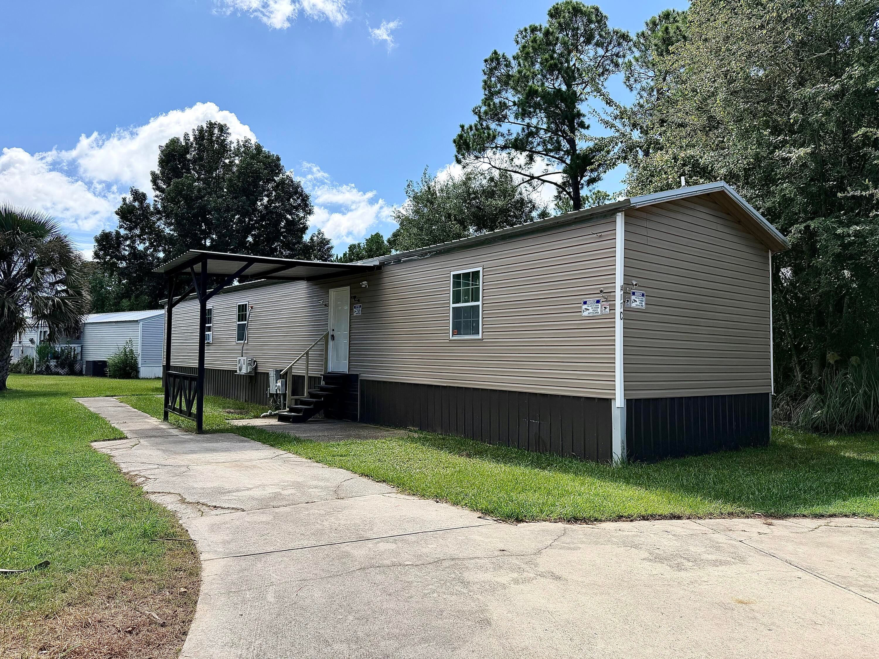 Welcome to this beautifully remodeled 3-bedroom, 2-bathroom home available for rent in Pensacola, Florida! This updated 2000 manufactured residence features modern flooring, fresh interior finishes, crisp updated exterior siding, and a welcoming covered front porch. Conveniently situated in a well-established mobile home community, you'll enjoy quick access to local shopping, dining, and Pensacola's famous white-sand beaches.

Lease Details & Highlights:

- Included Utilities: Rent covers community site fees and services--tenant pays electric only!

- Park Approval Required: Prospective tenants must submit an application and meet community/park qualifying criteria.

- Property Type: Home rental only (land is leased/community-owned).

- Financing/Option Info: Financing options may be available for qualified applicants.

Contact us today to schedule your private showing!