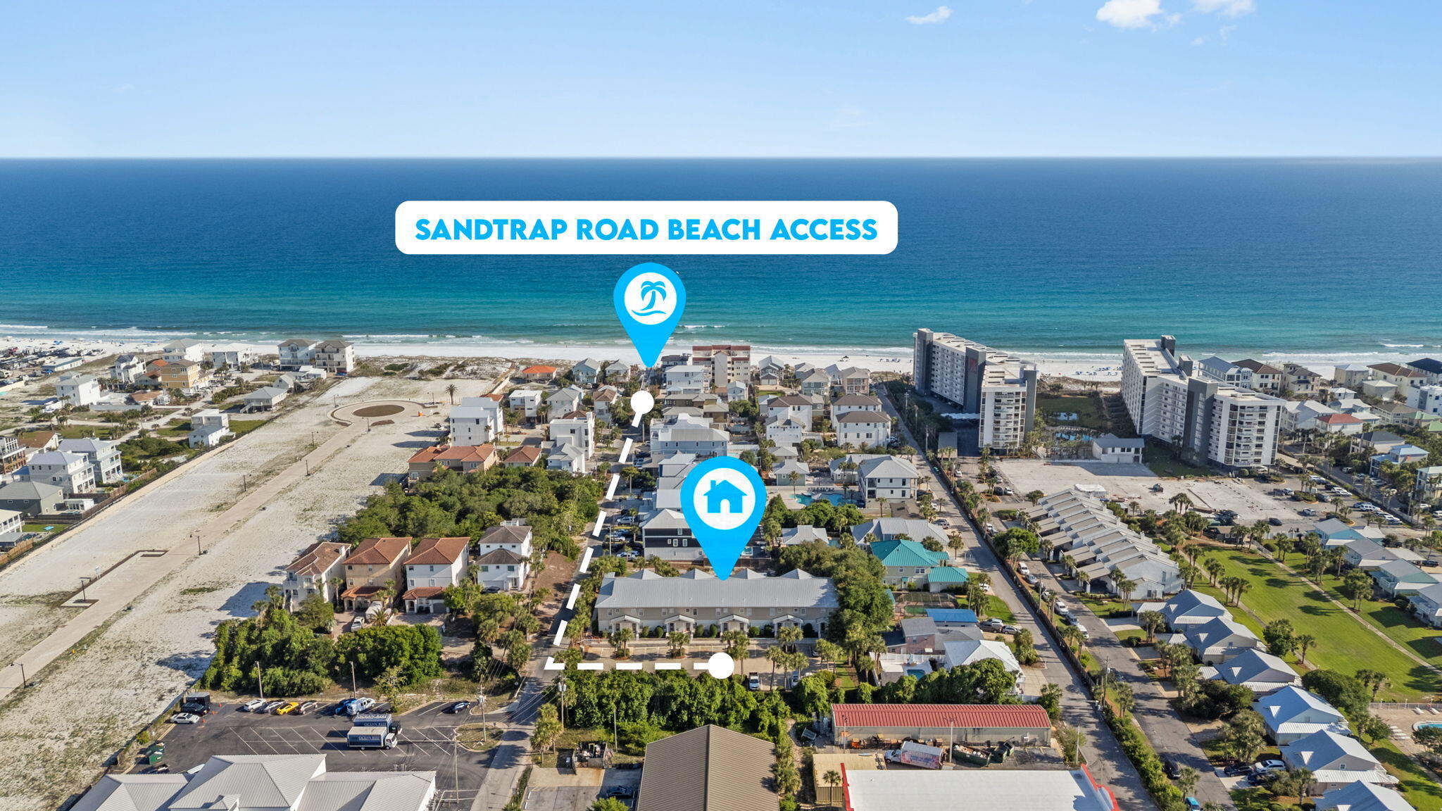 Over 60k in recent upgrades with rental projections over 80K! Unique and well-maintained fully furnished townhome just a short walk off of Miramar Beach. Owners have enjoyed it with only personal use since 2019. Recently remodeled with updated kitchen, flooring, A/C, water heater, and new roof in 2021. The intimate 9-unit community offers a private-feeling pool without the crowds. Centrally located between Destin Commons & Sandestin for dining, shopping, and entertainment less than a 5-mile drive away. Whether you're looking for a personal getaway or a strong short-term rental performer, this one checks every box. Priced to sell at 729k.