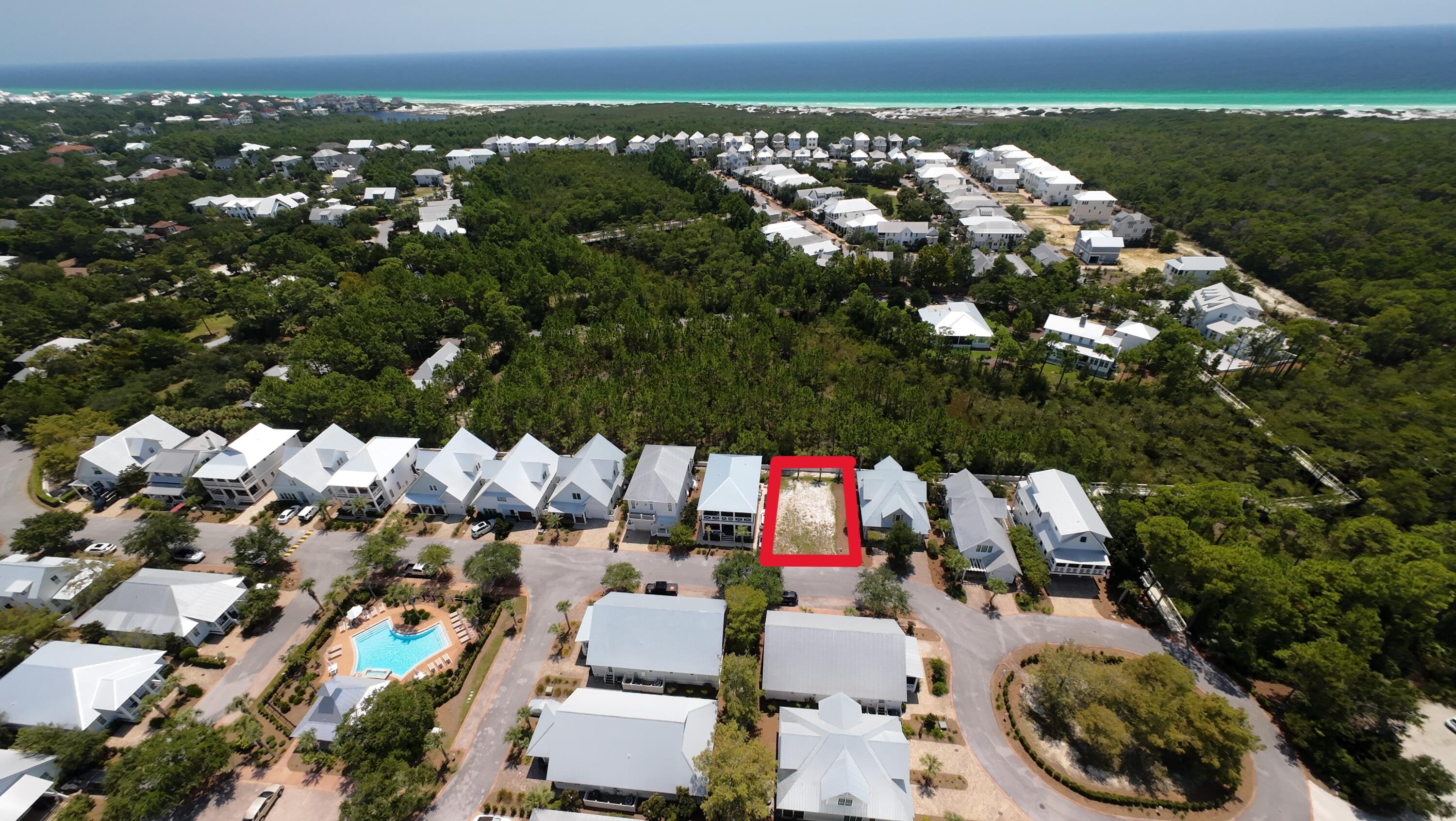 Build Your Beach Home Just Minutes from the Emerald Coast.  Cypress Dunes is a charming, gated community on the west end of Scenic Highway 30A, bordering Topsail Hill Preserve State Park. Residents enjoy an infinity-edge pool and sunset viewing deck overlooking the Gulf.
Lot 11B is tucked near a quiet cul-de-sac & is one of the last home sites in Phase II. Approximately 44' x 78' x 47' x 78', this 0.09-acre lot backs to a green space and is steps from the Phase II pool, with its own cascading waterfall & fountain. With Phase II now nearing complete build-out, Lot 11B offers the rare advantage of building into an established neighborhood surrounded by completed homes rather than an active construction zone, with the community's coastal cottage character already in place.    
Four HOA-approved builders give you the flexibility to compare approaches & pricing rather than commit to a single vision, all within architectural guidelines that keep the community's refined coastal character intact. 
Cypress Dunes' resort-style amenity center includes a clubhouse with a kitchen, infinity-edge pool with Gulf views, hot tub, fitness center, and outdoor fireplace, plus a 2nd floor balcony overlooking the Gulf & Topsail Preserve. Enjoy tennis & pickleball courts & scenic boardwalks over the community's distinctive and natural cypress pond. Cypress Dunes puts you minutes from Gulf Place, Santa Rosa Beach Club, & Grand Boulevard.  No build out date. Buyer to verify all Dimensions & Informatio Exceptional homesite in Cypress Dunes offering a flat, cleared building area, private backyard setting and desirable location on a quiet street near the beginning of the cul-de-sac. Conveniently located near the community's resort-style pool and amenities while maintaining a peaceful residential setting.

To help buyers visualize the possibilities for this property, conceptual plans and architectural renderings prepared for this homesite by Prescott Architects are included with the listing. The concept illustrates a potential two-story coastal residence with an attached garage, open living areas, multiple bedrooms and outdoor living spaces. Plans and renderings are preliminary and for illustrative purposes only and have not been approved by the Cypress Dunes Design Review Board or Board of Directors. Final design, site plan, elevations, dimensions, materials and construction are subject to applicable architectural guidelines, setbacks, DRB/BOD approval, governmental permitting and other applicable requirements. Buyer should independently verify all building requirements and approvals.

An excellent opportunity to create a custom coastal residence in one of 30A's distinctive gated communities.