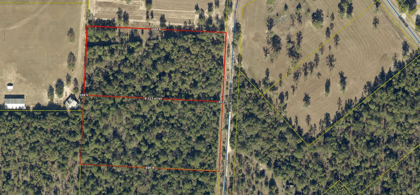 Perfect opportunity to own 8.26 acres of land ready for your plans. Good topography. Two separate parcels conveying. So build on one, develop the other.