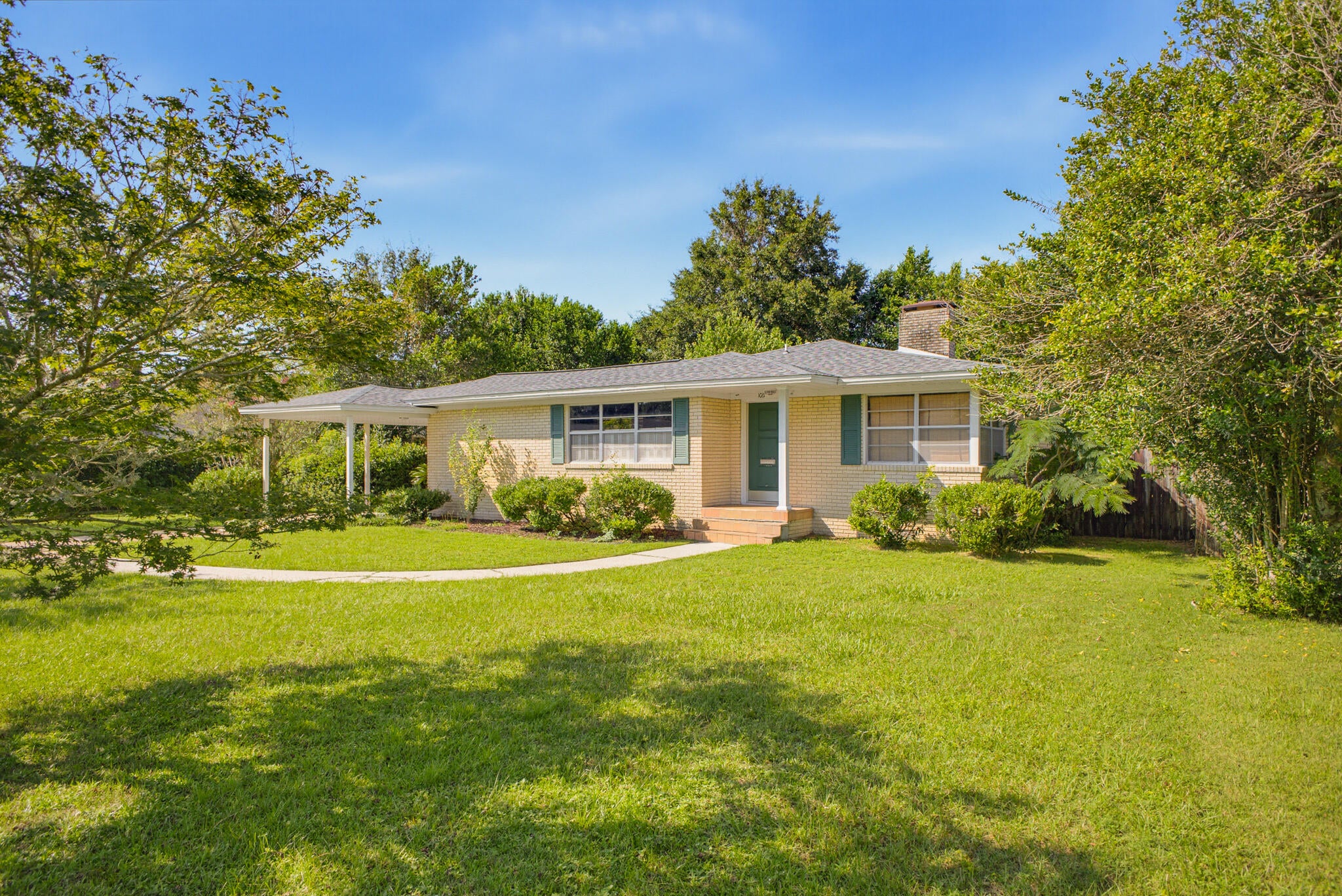 Welcome to 1011 Gerhardt Dr., a charming 3-bedroom, 2-bath home offering approximately 1,557 square feet in the desirable Cordova Park area of Pensacola. The home features original hardwood floors, a spacious layout, and a wood-burning fireplace that adds warmth and character to the living space. This home offers an HVAC system that is approximately 5 years old, a roof approximately 10 years old, and a gas water heater. The lot provides a nice outdoor space with a fenced-in backyard. With plenty of potential, this property offers an excellent opportunity to add personal touches and make it your own. Conveniently located near shopping, dining, parks, schools, medical facilities, and other Pensacola amenities. With no HOA, this property offers flexibility for a variety of buyers, including primary homeowners, second-home buyers, and investors. Don't miss the opportunity to make this well-located Cordova Park property your own.