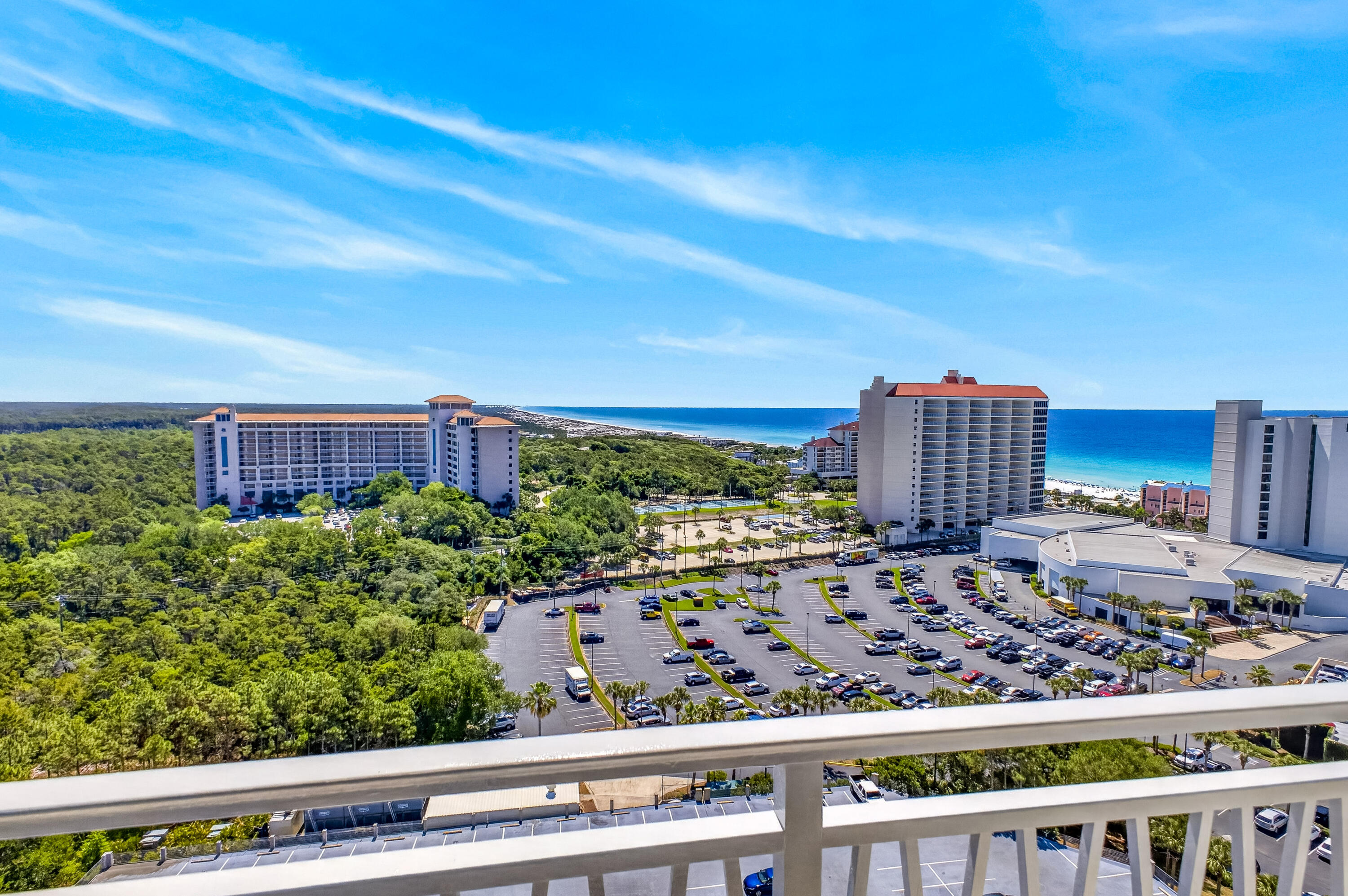 Wake up to beautiful Gulf views from this 15th-floor, east-facing studio in Luau--where comfort meets convenience in a prime beachside setting. Thoughtfully finished with wood-look and tile flooring, the space is both stylish and low-maintenance, while a full-size refrigerator adds everyday practicality. The kitchen was renovated in May 2025 and now features beautiful granite countertops, adding a fresh, modern touch to the space. Additional recent improvements include a new ClimateMaster HVAC unit installed by Green Air Group in April 2026, offering added peace of mind for years to come. Light, bright, and perfectly positioned, this studio has also proven itself as a reliable short-term rental property over the past six years, making it an ideal personal getaway or investment opportunity. At Luau, resort living comes standard. Spend your days by the lagoon-style pool with its signature swim-under waterfall, stay active in the fitness center, or gather with friends at the grilling area with shaded pergola seating. With the beach just a short distance away and an oversized Sunset Deck for unforgettable evening views, every detail is designed for relaxed coastal enjoyment. Offered fully furnished, this turnkey condo is perfect as a primary residence, second home, or income-producing beach retreat.

As an introduction to the Sandestin lifestyle, we invite our new owners to explore amenities that make Sandestin special. The listing brokerage and seller(s) are presenting the buyer(s) of this property with (2) 90-minute rounds of Tennis court time, a golf foursome at one of our three championship courses, and a round of golf for up to four (4) players at the unrivaled Burnt Pine Golf Club.

Sandestin Golf and Beach Resort features more than seven miles of beaches and pristine bay front, four championship golf courses, 15 world-class tennis courts, a 226-slip marina, a fitness center, spa and celebrity chef dining. Shop, dine and play at the charming pedestrian village, The Village of Baytowne Wharf and more. Inside the gates of the resort, residents enjoy a balanced lifestyle of high-class living, spanning the 2,400 acres from the beach to the bay. Everything within the gates of the resort is accessible by golf cart or bicycle. The entire resort is interconnected by miles of pedestrian, bike and golf cart paths that weave through groves of live oaks, meandering past natural lagoons, fountains, man-made lakes, and meticulously landscaped fairways.