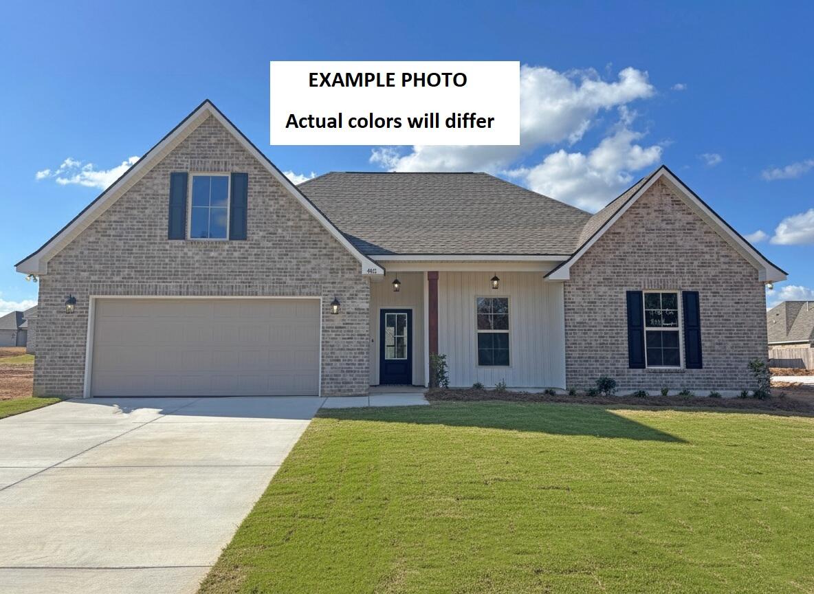 Awesome builder rate plus FREE refrigerator! Restrictions apply. 

The CAMELLIA V H in Houston Place community offers a 4BR/2BA, open and split design. Upgrades added (list attached). Features: double vanity, garden tub, separate shower, and walk-in closet in master bathroom, kitchen island, walk-in pantry, boot bench in mudroom, covered porches, undermount sinks, cabinet hardware, LED lighting, crown molding, framed mirrors in all bathrooms, landscaping, architectural 30-year shingles, flood lights, and more! Energy Efficient Features: water heater, electric kitchen appliance package, vinyl low E MI windows, and more! Energy Star Partner.