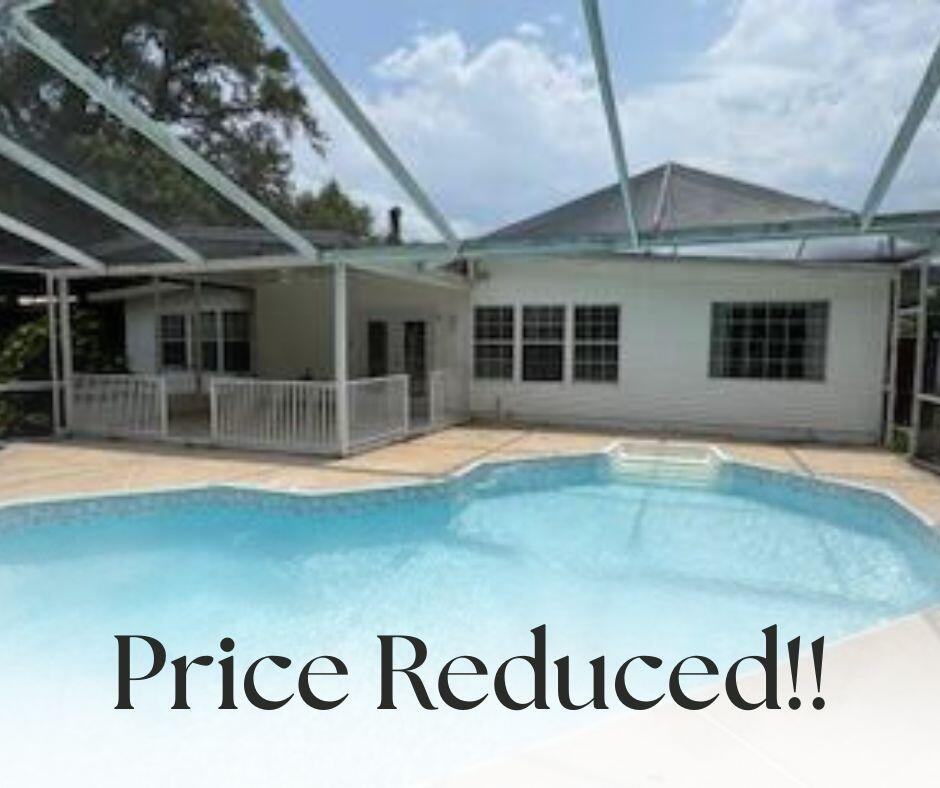 REO property. Positioned in the heart of Fort Walton Beach and now offered at $75,000 below the original list price, this property presents a rare opportunity for savvy buyers looking to build immediate equity while capitalizing on one of the Emerald Coast's most consistently in-demand rental markets. Whether you're searching for a primary residence with upside potential, a long-term investment property, or a future resale opportunity, the heavy lifting has already been done.   Major system updates have been completed for you, including a new roof, updated electrical panel, two brand-new HVAC systems, new water heater, new carpet, new pool liner, and a screened lanai--significantly reducing upfront expenses and giving buyers confidence in the home's long-term value.
 Ideally located just minutes from Eglin AFB, Hurlburt Field, shopping, dining, and the Emerald Coast's white sandy beaches, this home is strategically positioned to benefit from steady demand from military personnel, contractors, vacationers, and future buyers alike.
The flexible floor plan offers the potential for an easy conversion to a 3-bedroom layout or more, creating additional value and increasing rental appeal. Outside, the private screened-in pool, dedicated pool bathroom, expansive covered patio, and spacious backyard create the kind of lifestyle amenities today's renters and buyers are actively searching for.

Opportunities to purchase a centrally located property with major improvements already comple Located just minutes from Eglin AFB and Hurlburt Field, this home is perfectly positioned for strong rental demand from military personnel and contractors.

Don't miss this chance to invest in a centrally located, high-potential property with major systems already updated.