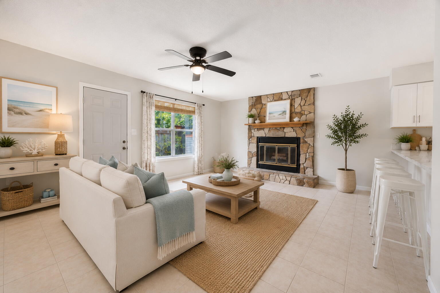 PRICED REDUCED! BRING ALL OFFERS! This beautifully updated end-unit townhouse offers an ideal combination of location, privacy, and value. Conveniently located between Eglin Air Force Base and Hurlburt Field, you'll be close to military bases, schools, shopping, dining, the airport, and the beautiful white sand beaches of the Emerald Coast.

The home features numerous recent updates, including a 2023 roof, 2024 water heater, new flooring throughout both levels, vinyl siding, updated light fixtures, faucets, shower heads, vanities, blinds, and GFCI protection added in the bathrooms. The kitchen has also been refreshed with new cabinets and countertops. The practical floor plan offers a half bath downstairs, while both spacious upstairs bedrooms feature their own ensuite bathrooms, providing privacy and convenience. The primary bedroom includes a private walkout balcony, perfect for morning coffee or relaxing outdoors.

As a corner unit, this home also offers an extended fenced backyard with room for a storage shed, garden, pets, or outdoor entertaining. With so many updates already completed and an unbeatable Emerald Coast location, this home is ready for its next owner.

Seller is motivated -- bring all offers!
