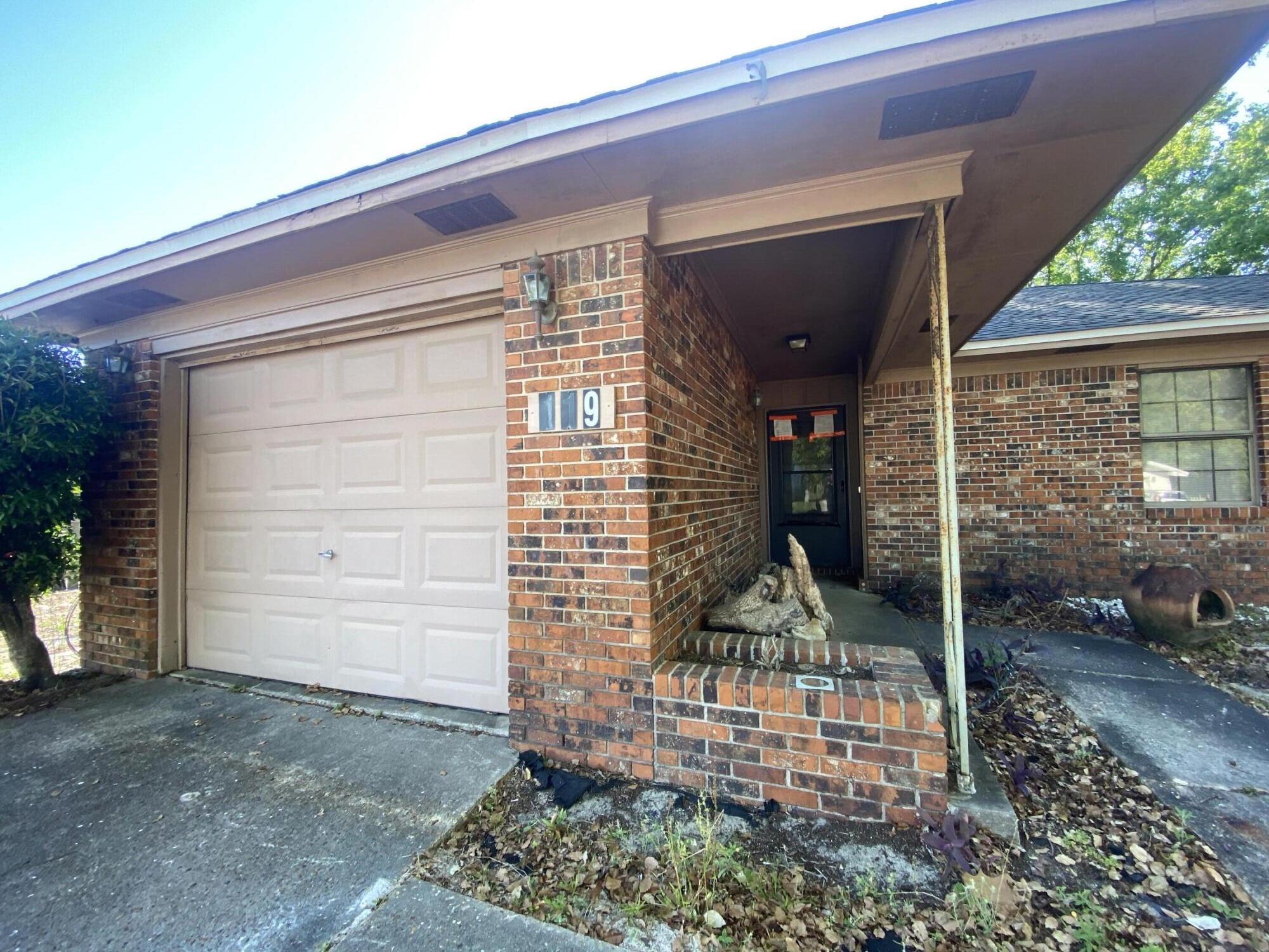 NEEDS A CASH, QUICK CLOSE OFFER ASAP! This three-bedroom, two-bathroom brick home offers a huge investment opportunity on a prime corner lot in the highly sought-after west end of Panama City Beach. It features a large, fenced yard and single-car garage with a newer HVAC. It has been tenant-occupied for years and needs renovations. There was a plumbing overflow on approx May 3 and those areas need immediate water remediation. The power is currently off, making this a project for a buyer looking to capitalize on a property with great potential in a high-demand area. The location is exceptional, situated just a third of a mile from local amenities and about a mile from the shopping, dining, and entertainment at Pier Park. Coastal living is convenient with Public Beach Access only a mile away, and the neighborhood is golf-cart friendly - allowing for easy trips to Frank Brown Park or North Pier Park. Strategically positioned, the home is also a short drive from the new hospital and ECP Airport. This community offers the coastal lifestyle without the fees of an HOA. No short-term rentals are allowed. Renovated comparable homes in the immediate area have sold for 350k. This property has significant upside for those ready to provide the necessary repairs. This home is being sold as-is and all cash offers are considered. Schedule your showing today.
