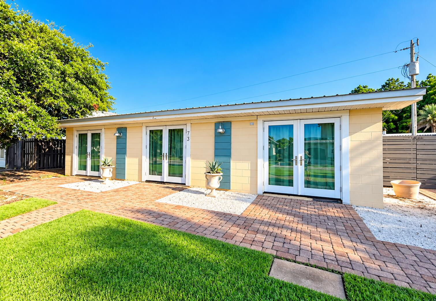 Rustic Old Florida Charm a rare opportunity to own a charming piece of Old Florida just approximately 300 yards from the beach and close to everything that makes the 30A lifestyle so appealing. With its rustic charm, eclectic character, and relaxed coastal feel, this cottage has a personality all its own.
Natural light fills the home through sliding glass doors, creating bright and inviting living spaces, while a partial water view adds to the coastal setting. The spacious primary suite features a large bathroom with a soaking tub, walk-in shower, and double vanity. Both bathrooms feature granite countertops.
Outside, the fenced backyard and large patio provide a private setting for outdoor entertaining, grilling, or simply enjoying the Florida sunshine. A full-size washer and dryer add convenience, while concrete block construction offers durability.
The location is a standout, with the beach approximately two minute walk away, Oyster Lake nearby, and an assortment of restaurants, bars, and local favorites within easy reach. Whether you're looking for a primary residence, second home, or beach getaway, this unique cottage offers an opportunity to enjoy the 30A lifestyle without sacrificing character.
Rustic Old Florida charm, a fantastic beach location, and plenty of personality make this a rare offering in a highly sought-after area.
Buyer to verify all information, dimensions, measurements, and details.